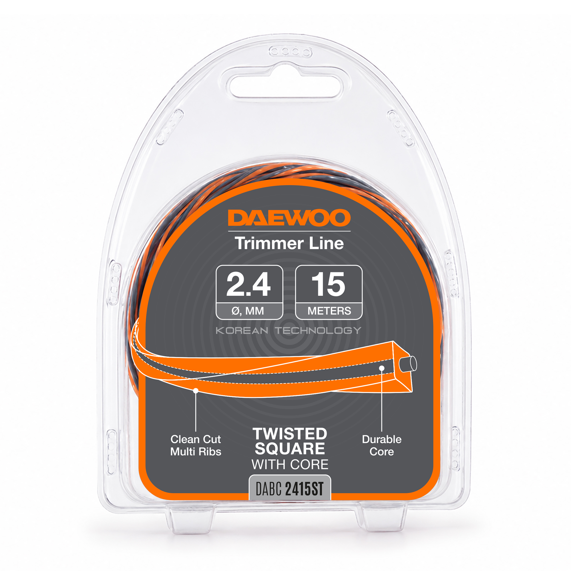 Леска для триммера DAEWOO DABC 2415ST