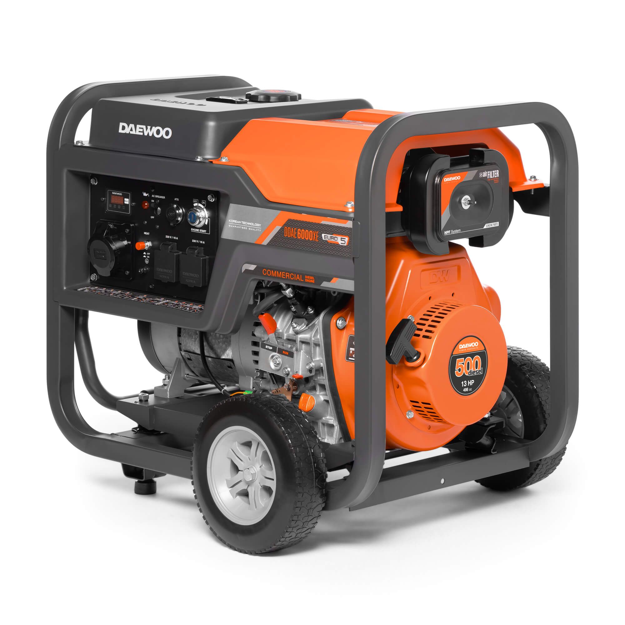 Дизельный генератор DAEWOO DDAE 6000XE