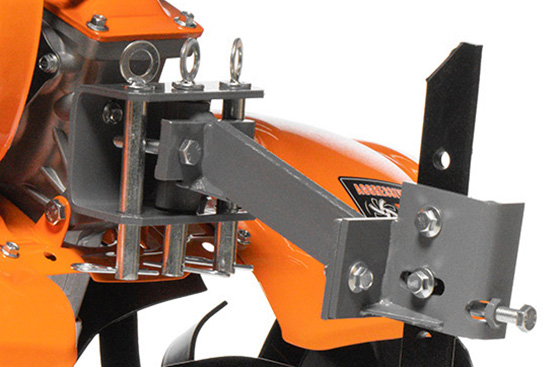 Культиватор бензиновый с колесами Daewoo DAT 900R