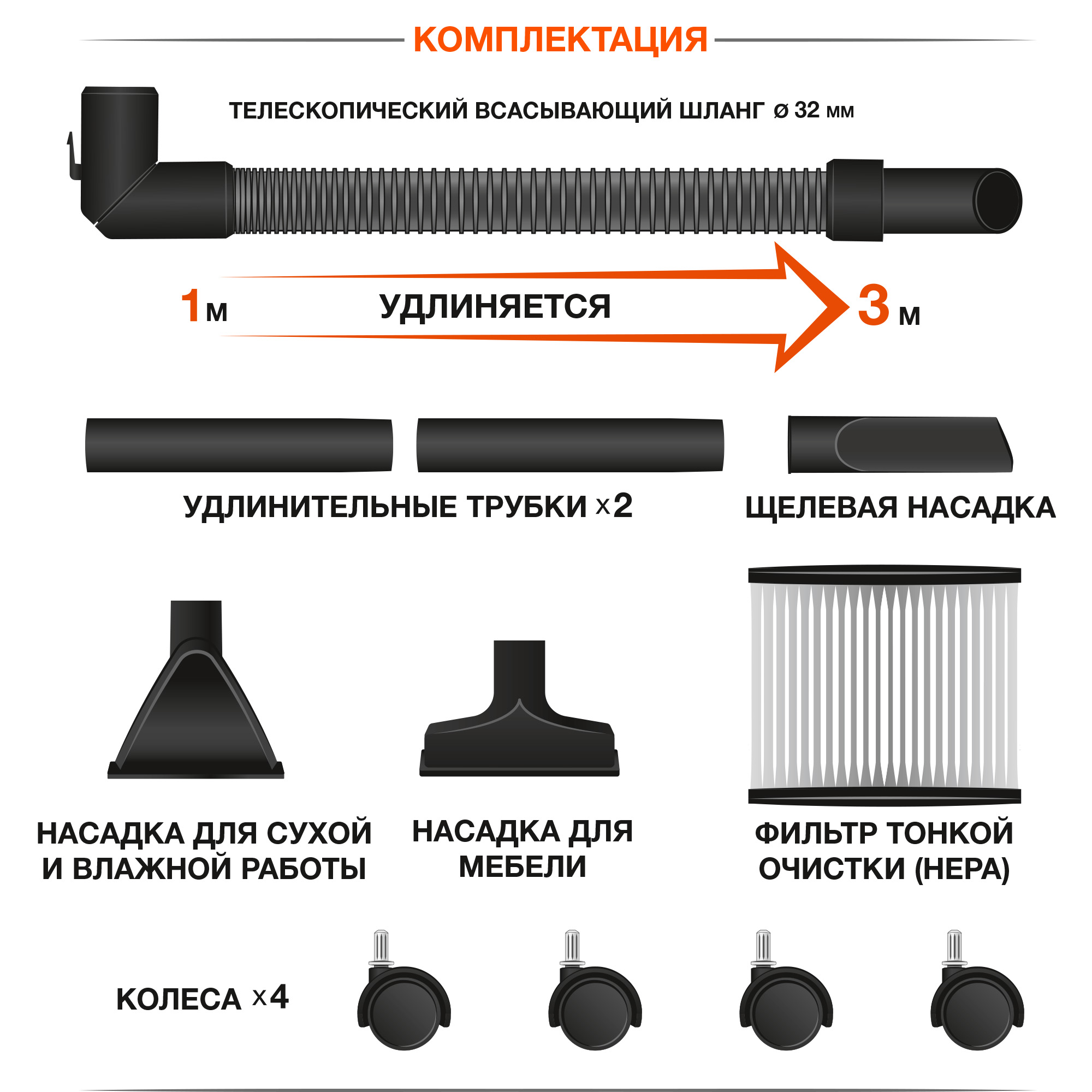 Пылесос аккумуляторный DAEWOO DAVC 1621Li SET