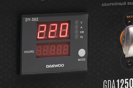 Бензиновый генератор DAEWOO GDA 12500E 