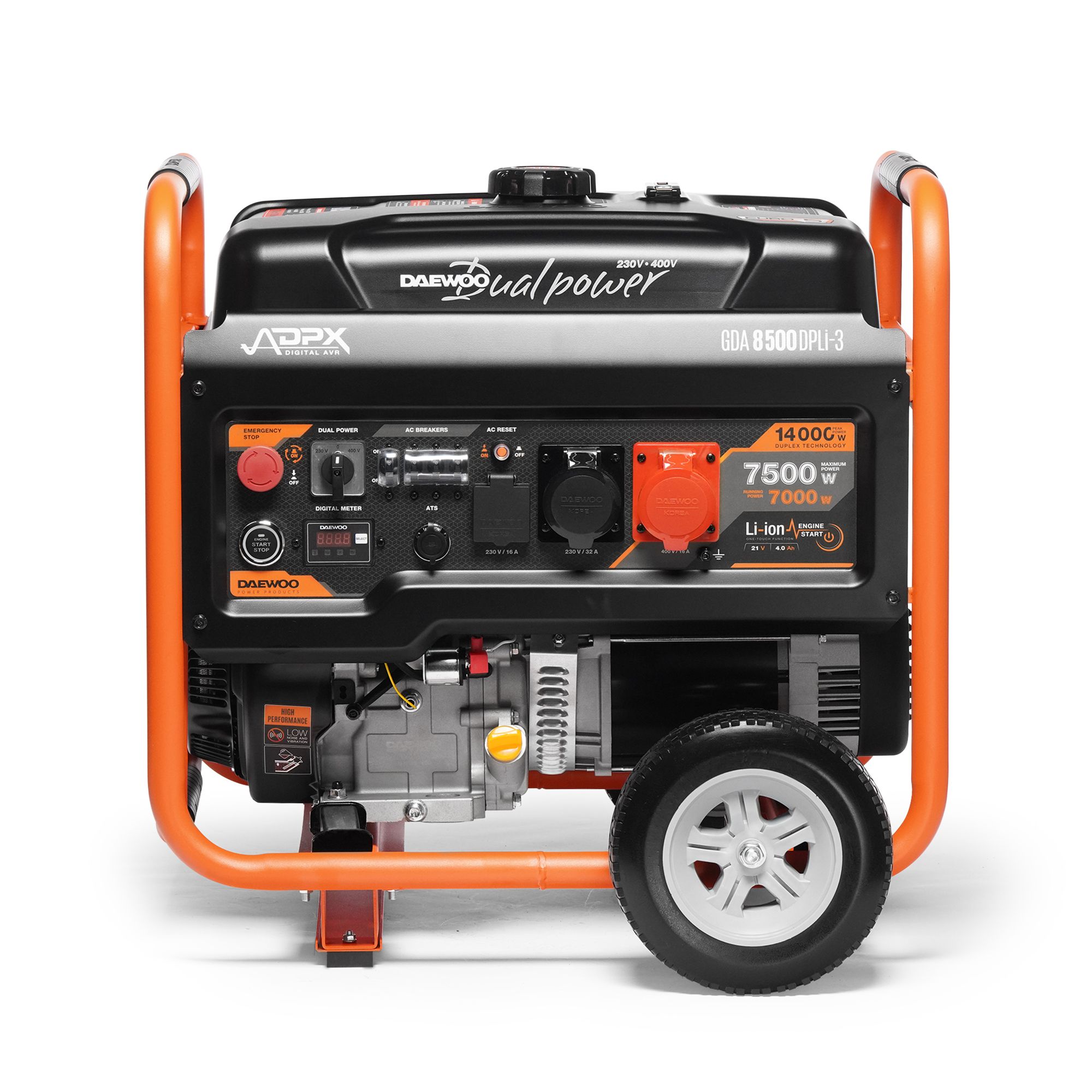 Бензиновый генератор DAEWOO GDA 8500DPLi-3