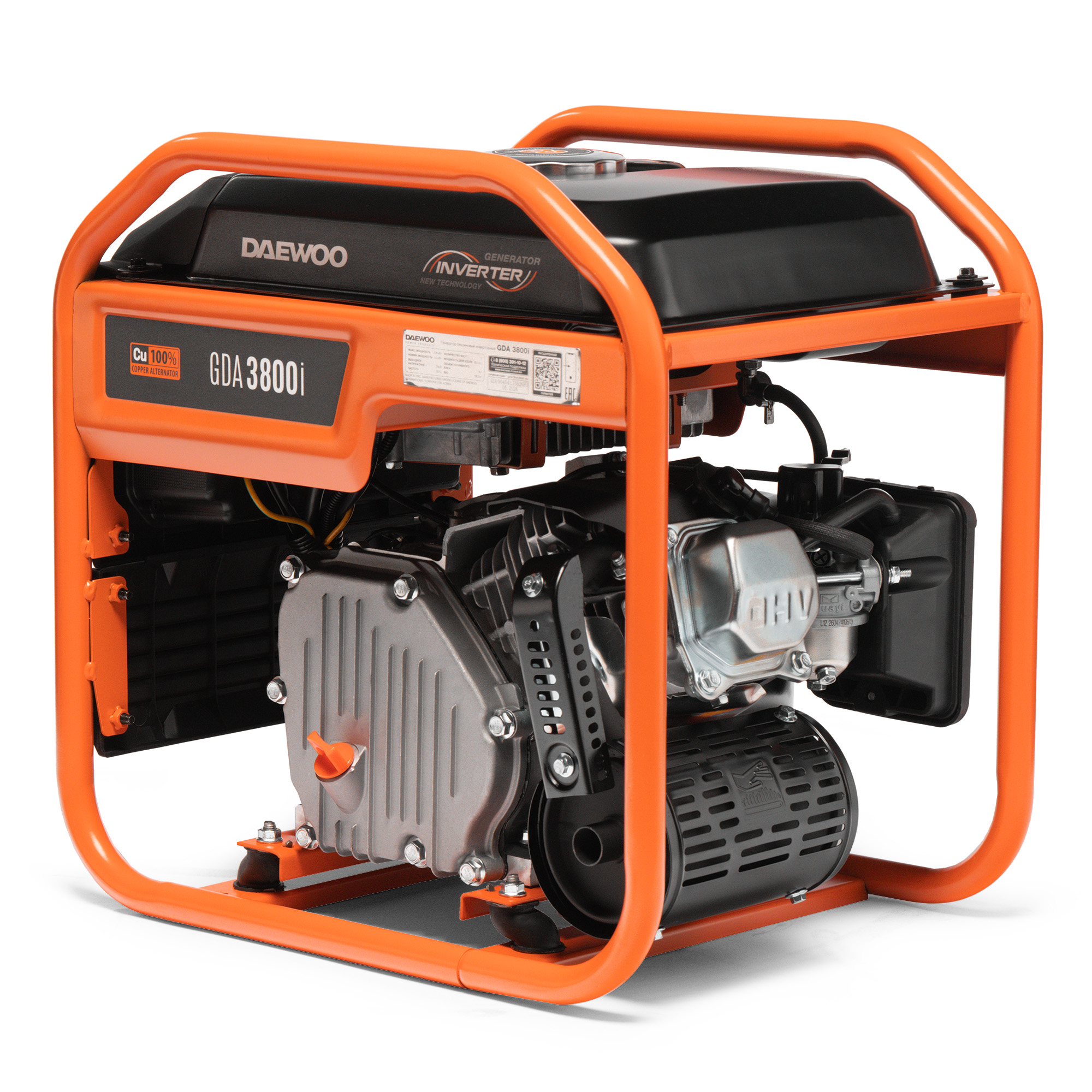 Инверторный бензиновый генератор DAEWOO GDA 3800i
