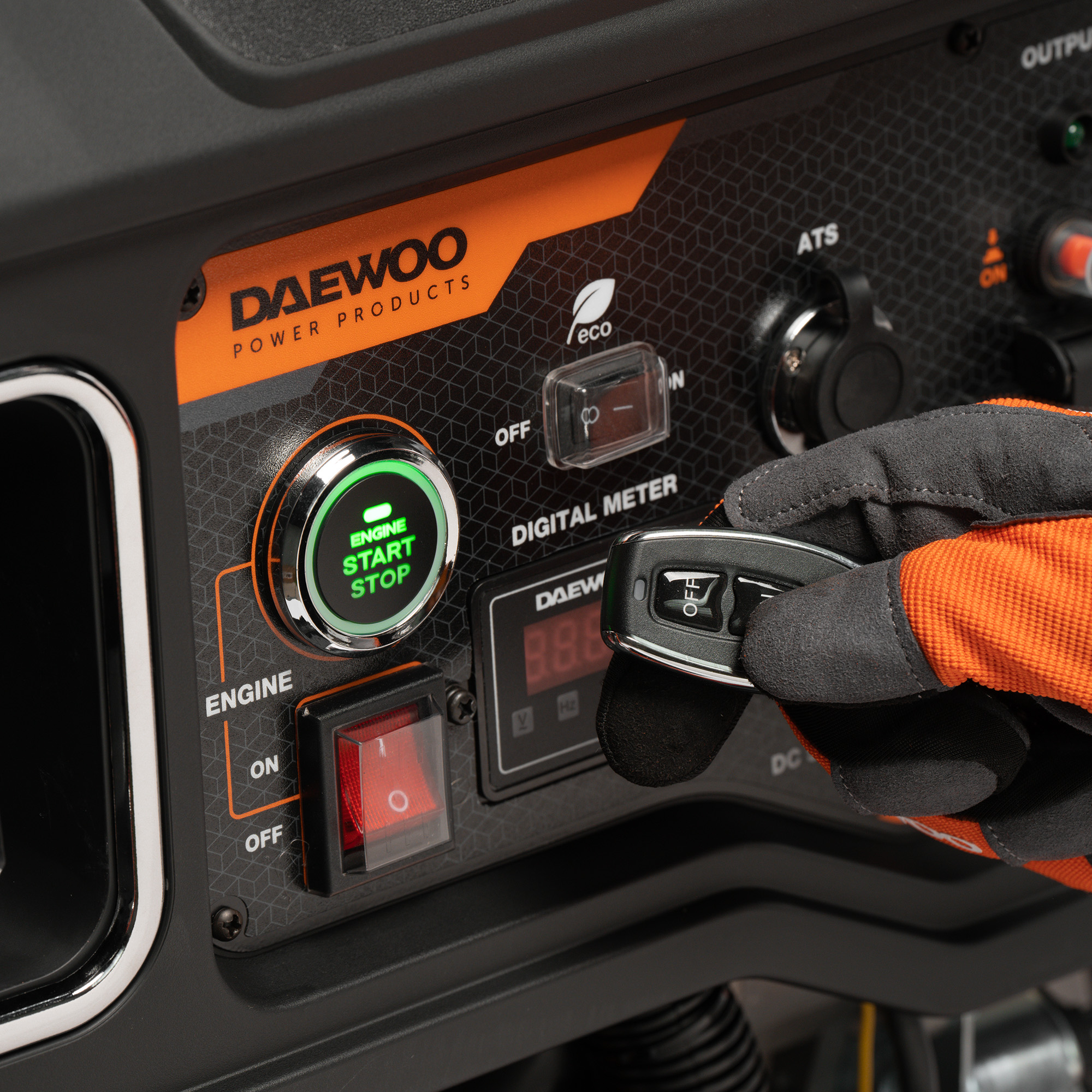Инверторный бензиновый генератор DAEWOO GDA 8000Ei