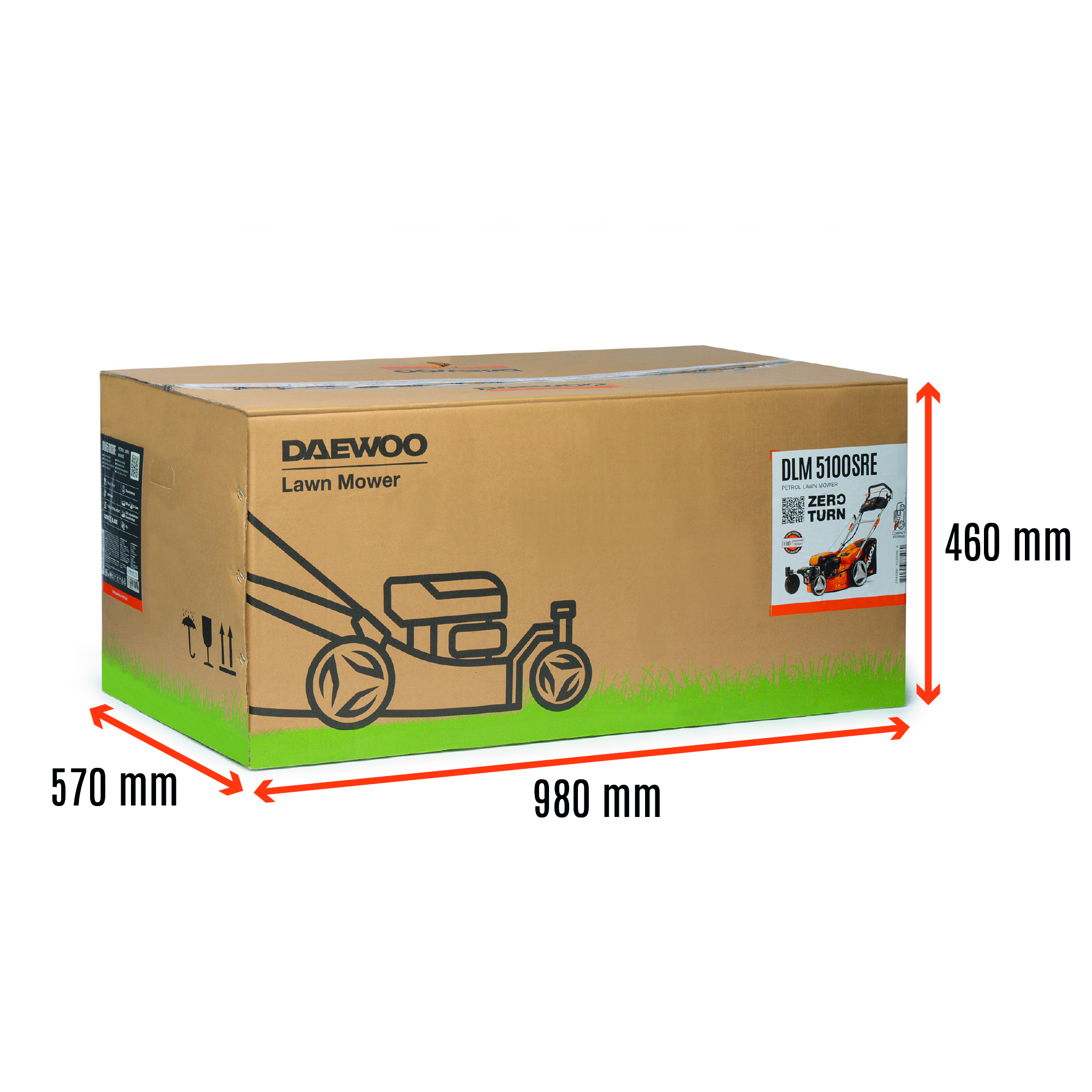 Газонокосилка бензиновая DAEWOO DLM 5100SRE