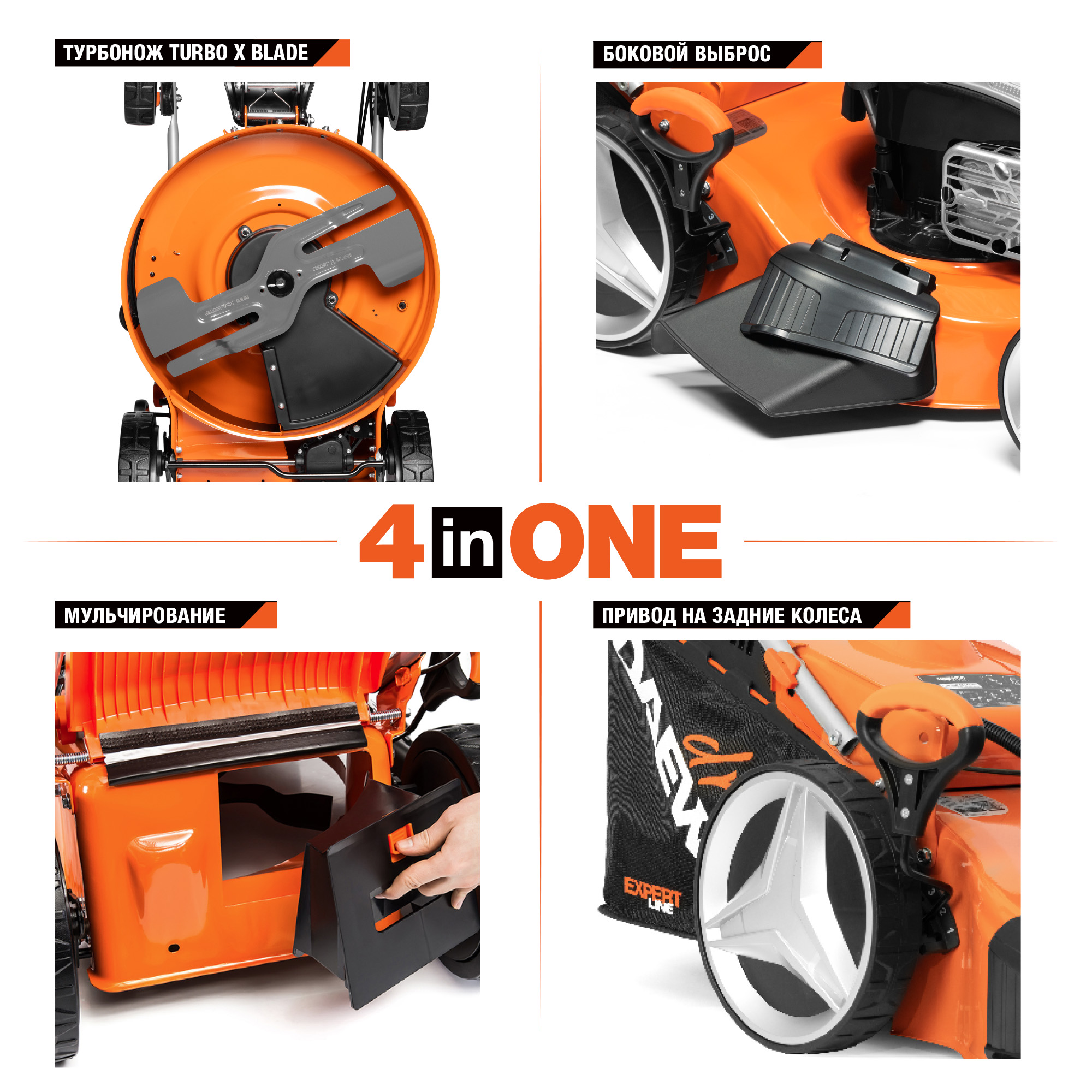 Газонокосилка бензиновая DAEWOO DLM 5500SVRB