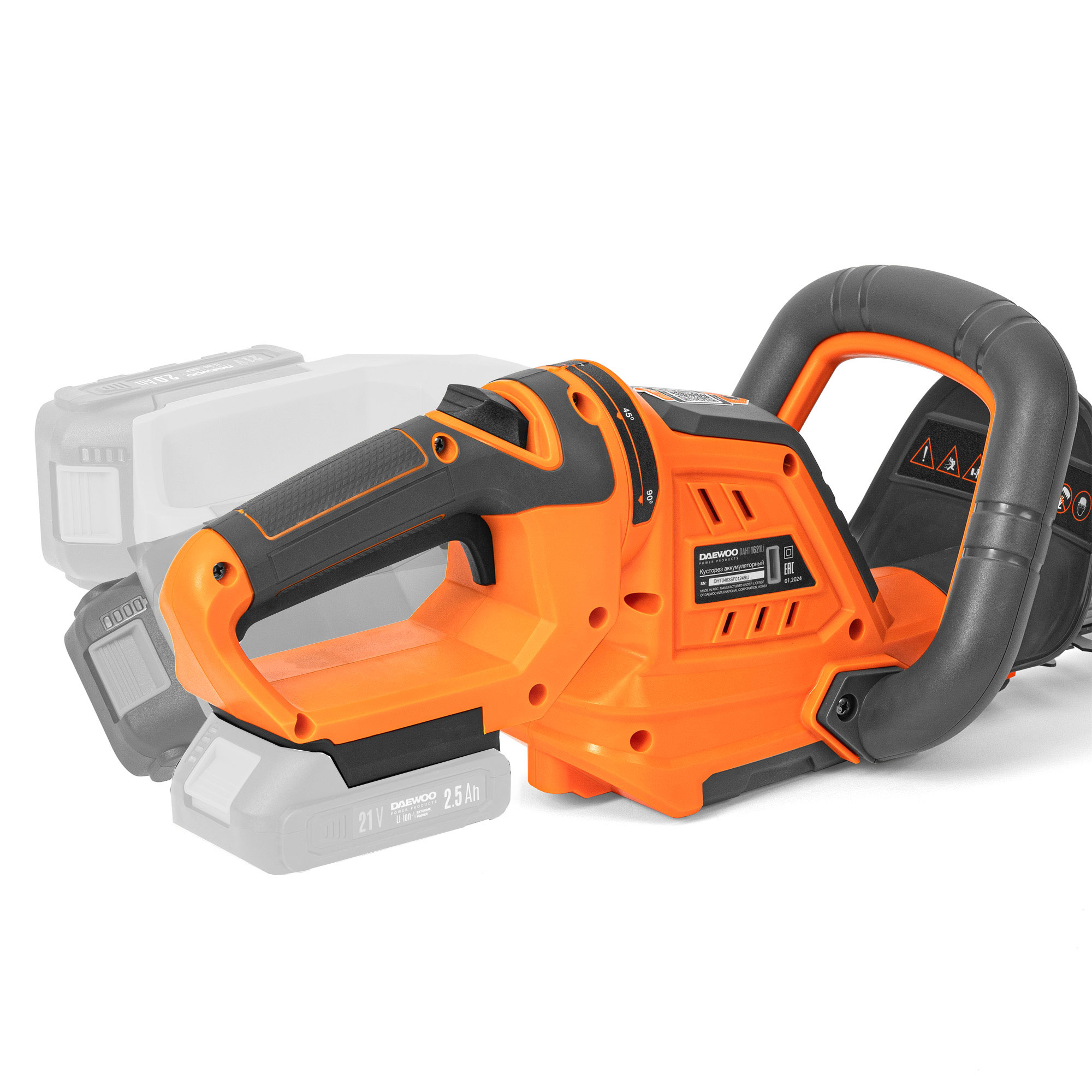 Кусторез аккумуляторный DAEWOO DAHT 1621Li 