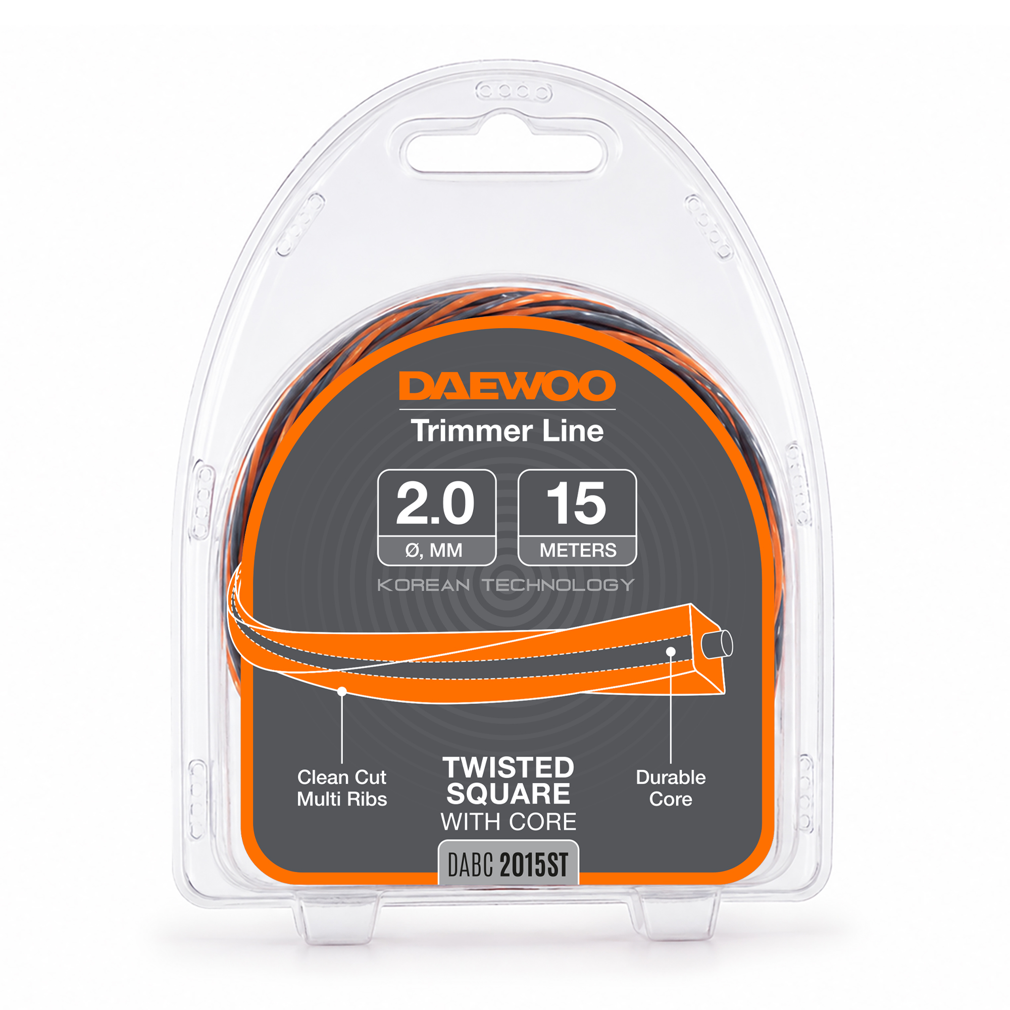 Леска для триммера DAEWOO DABC 2015ST