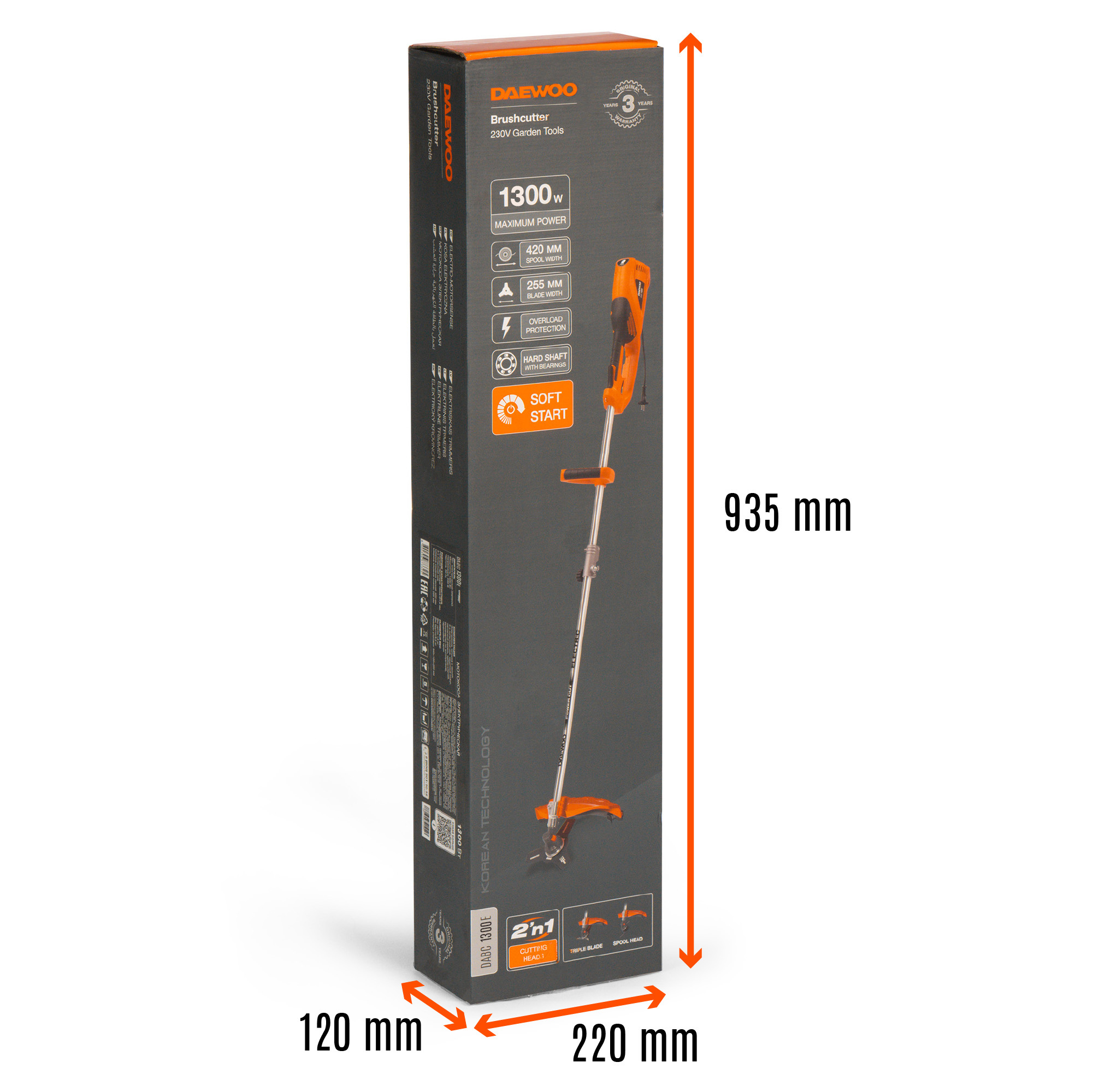 Коса электрическая DAEWOO DABC 1300E