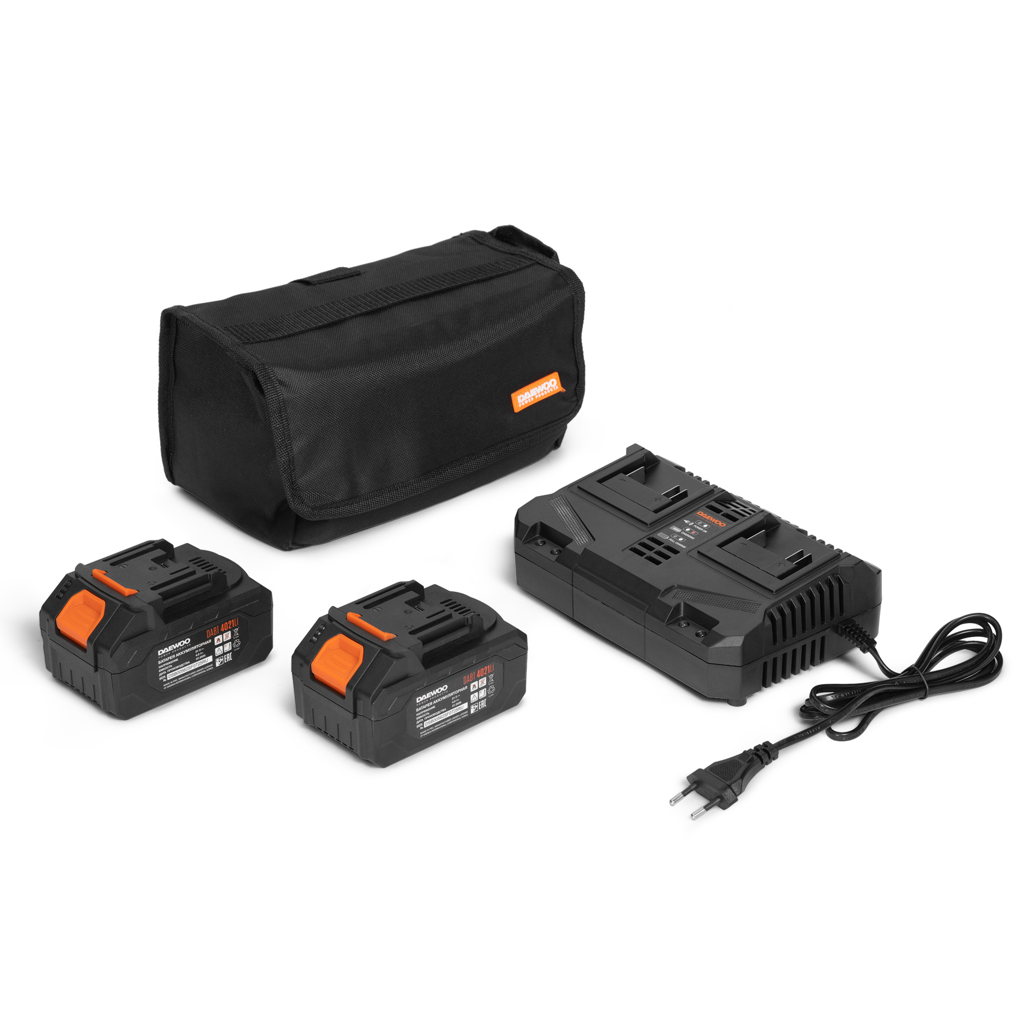 Снегоуборщик аккумуляторный DAEWOO DAST 4242Li SET