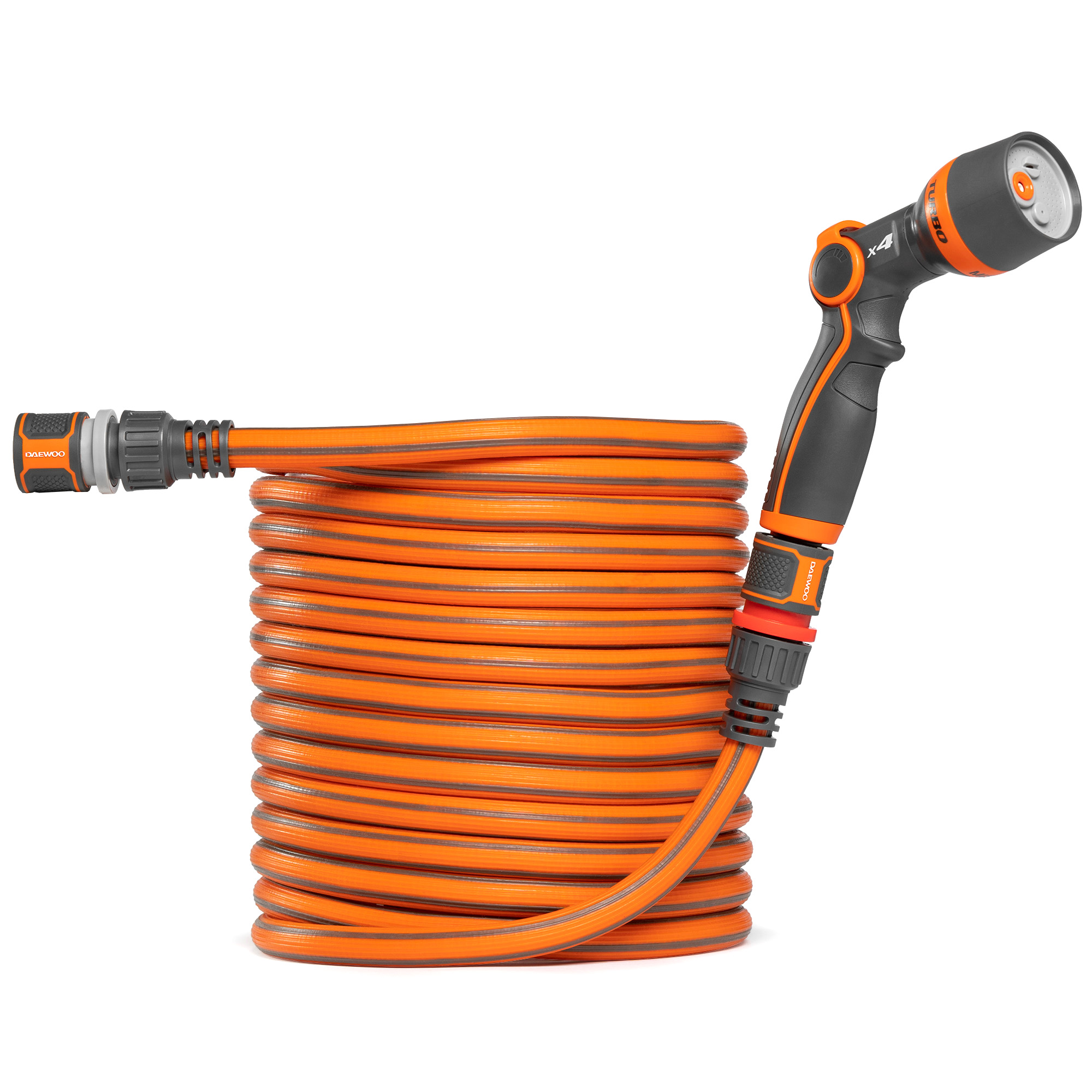 Шланг растягивающийся Aquazoom 10-30м с набором для полива DAEWOO DWH 6105