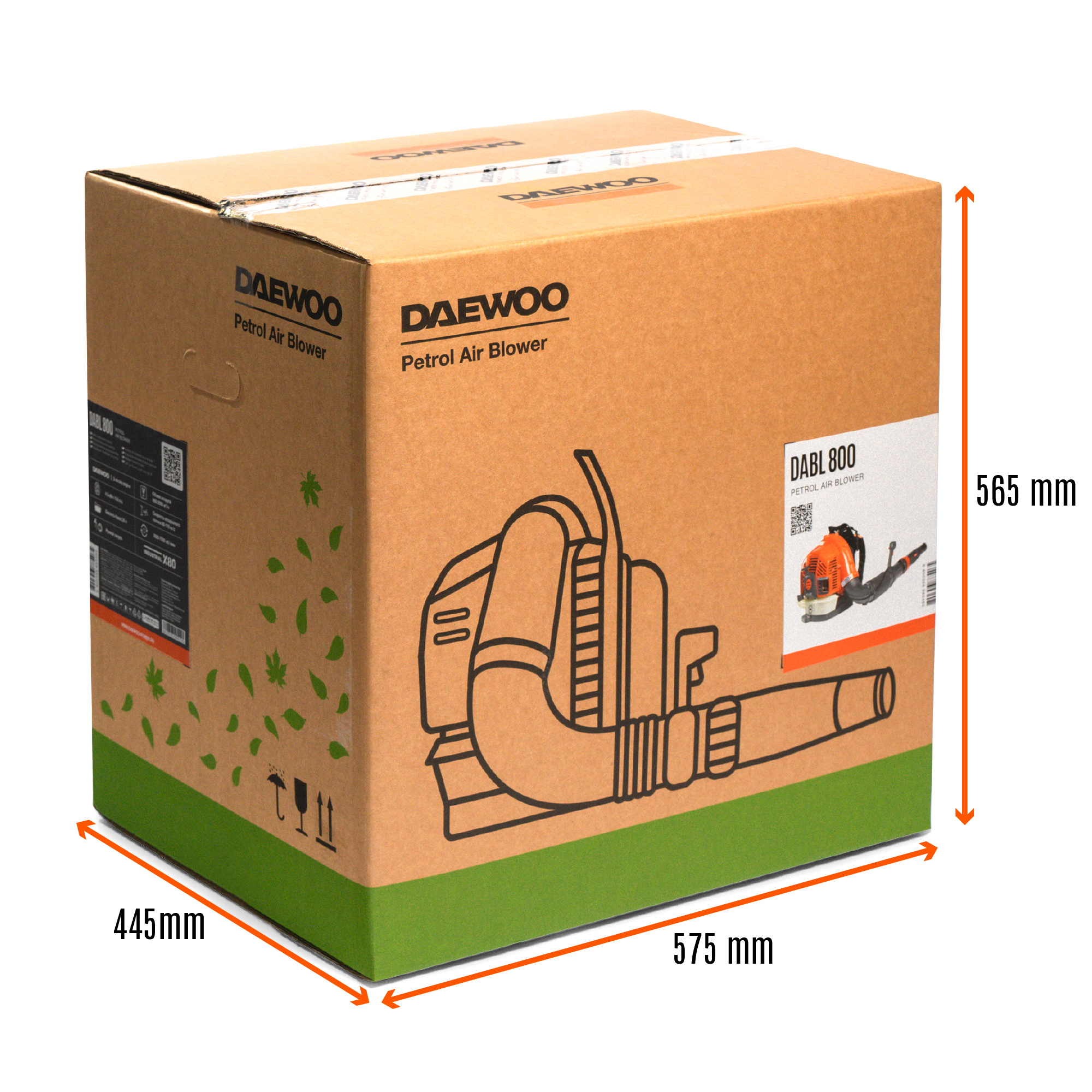 Воздуходувка ранцевая бензиновая DAEWOO DABL 800