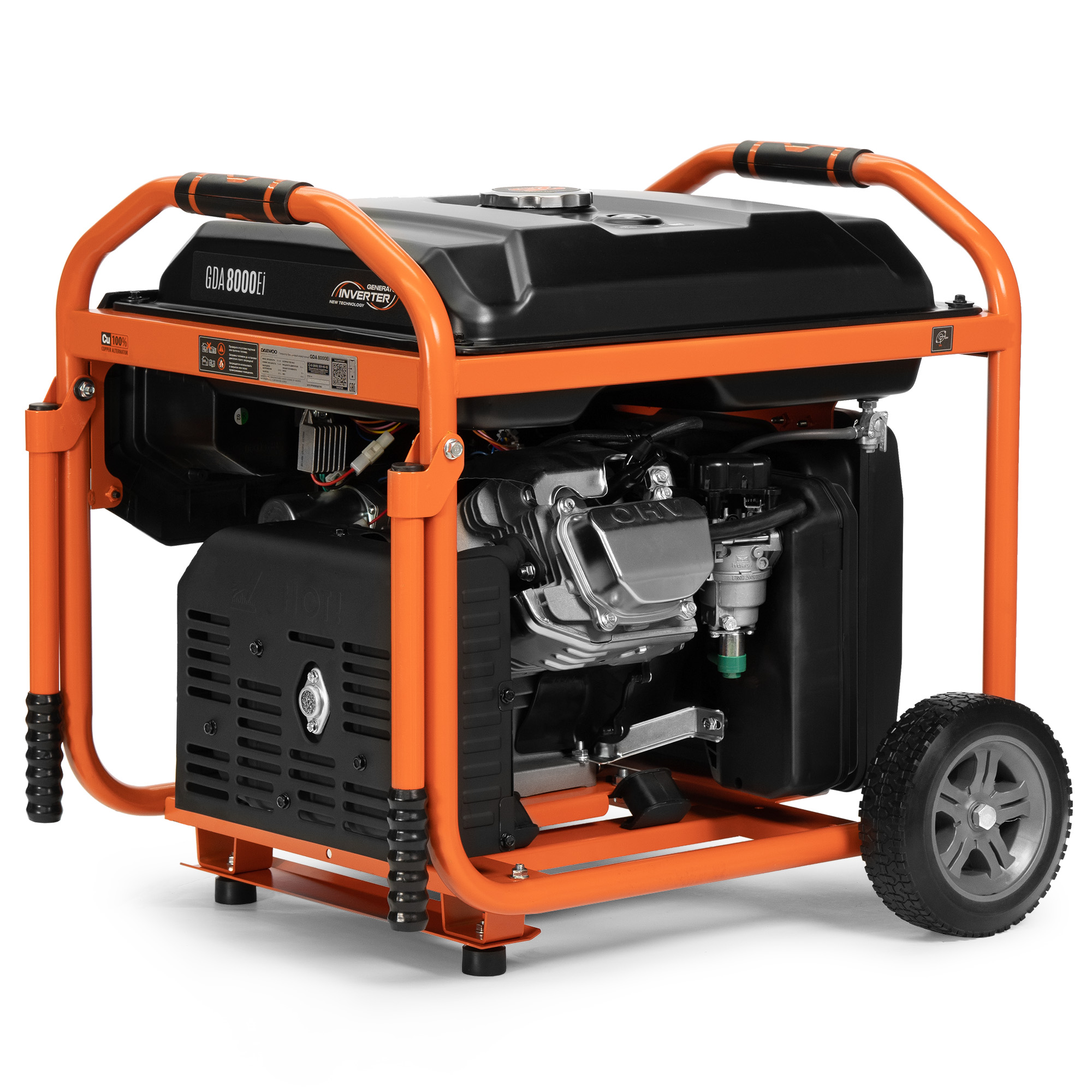 Инверторный бензиновый генератор DAEWOO GDA 8000Ei