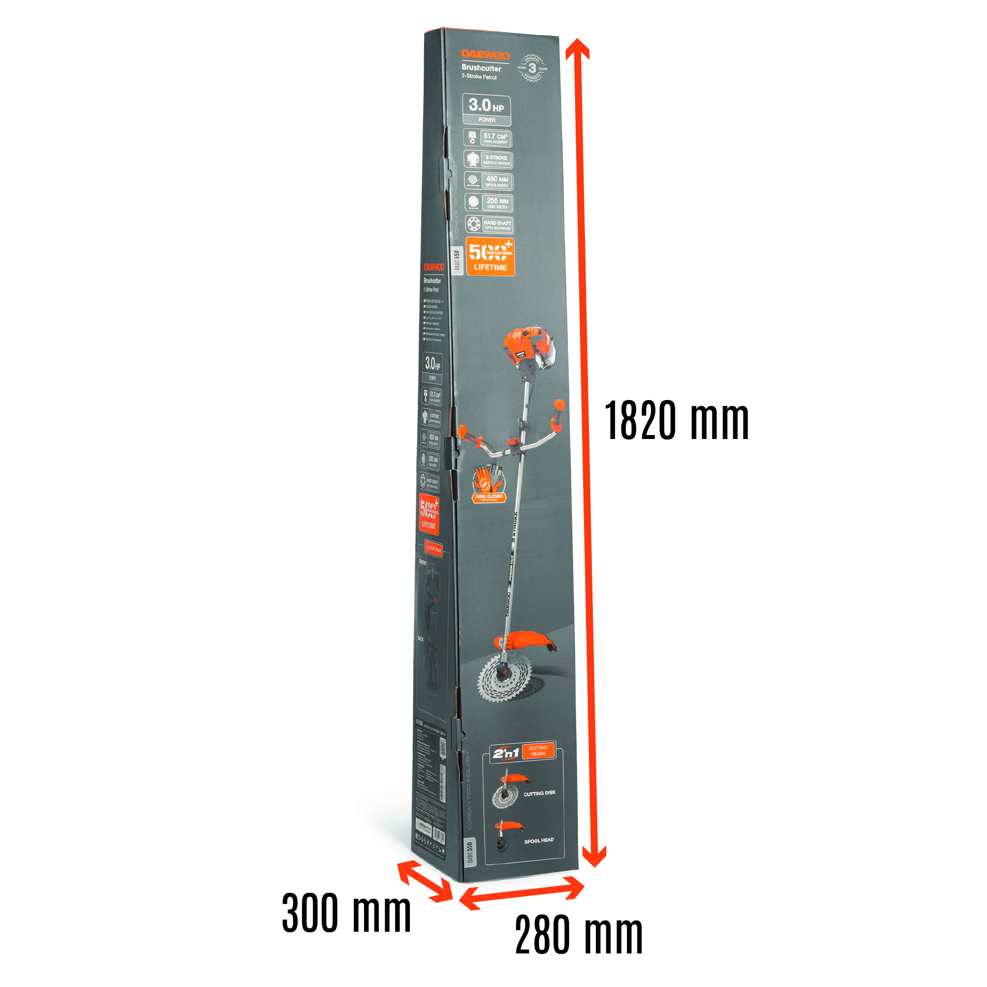 Коса бензиновая DAEWOO DABC 550