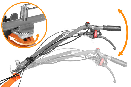 Культиватор бензиновый с колесами Daewoo DAT 900R