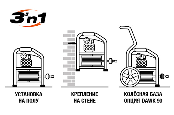 Мойка высокого давления Daewoo DAW 975