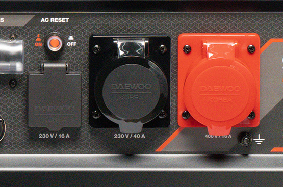 Бензиновый генератор Daewoo GDA 9500DPLi-3