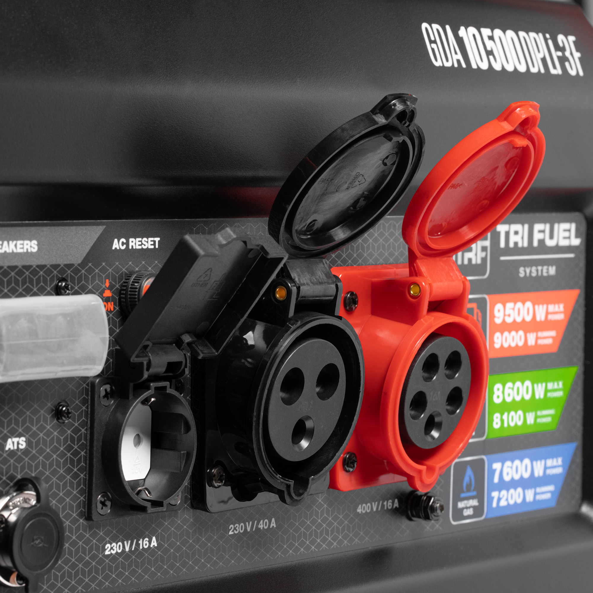 Бензиновый газовый генератор DAEWOO GDA 10500DPLi-3F