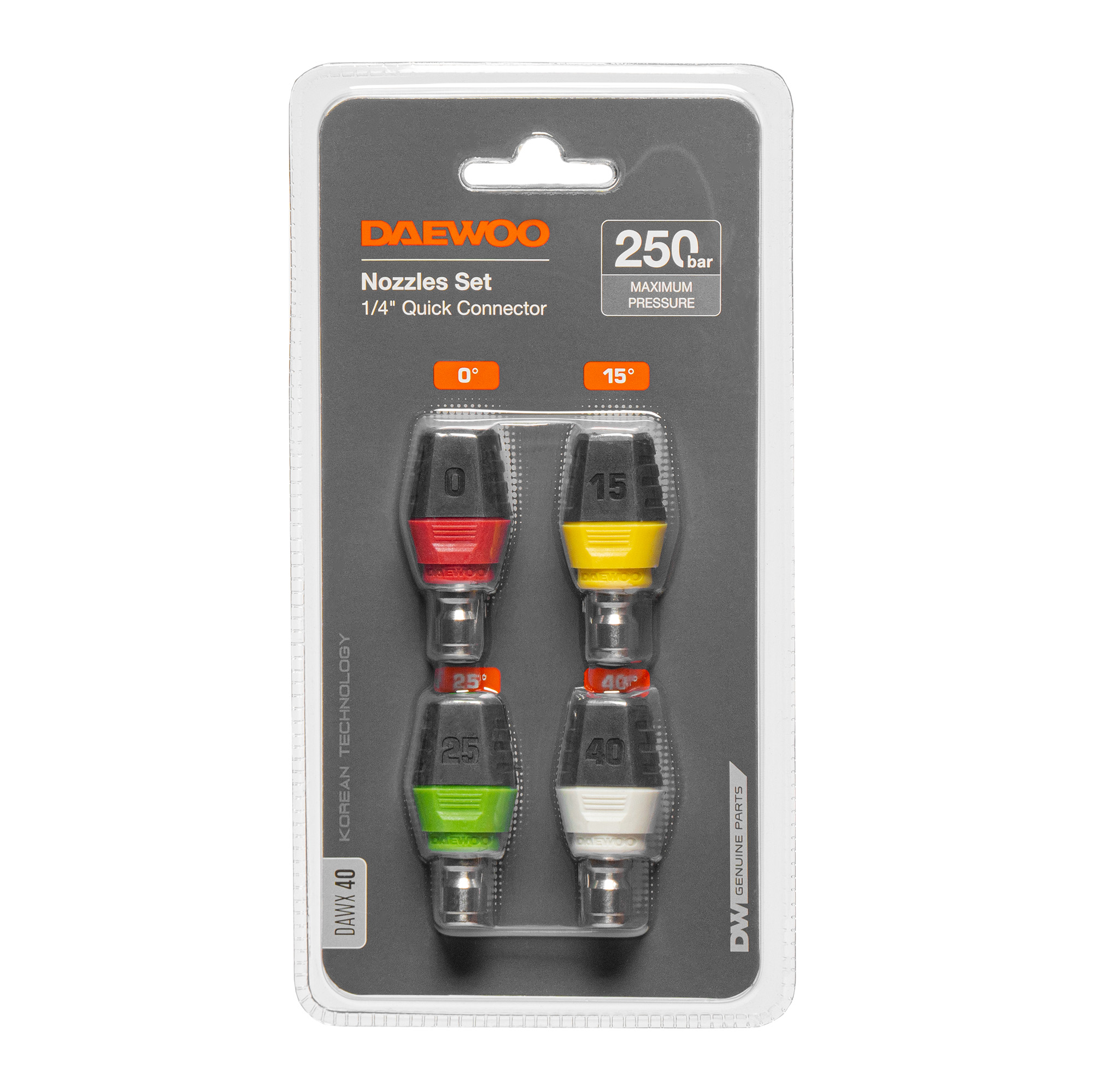 Комплект из 4 форсунок DAEWOO DAWX 40