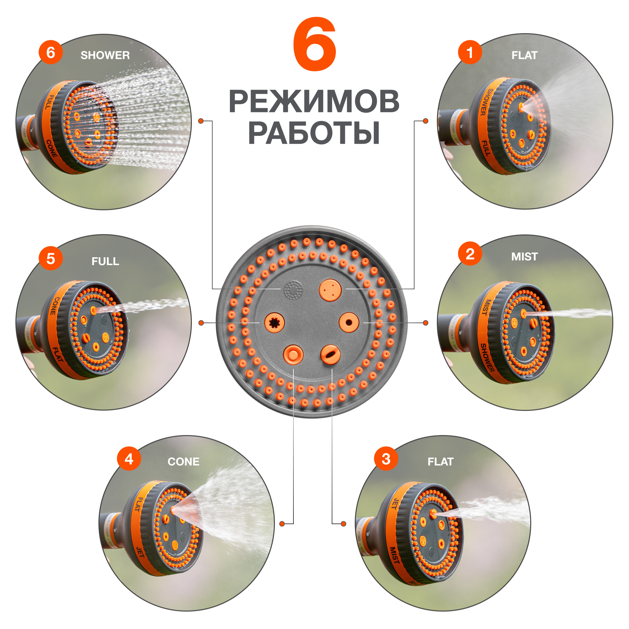 Пистолет-распылитель х6 DAEWOO DWG 3135