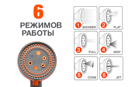 Пистолет-распылитель х6 DAEWOO&nbsp;DWG&nbsp;3135 