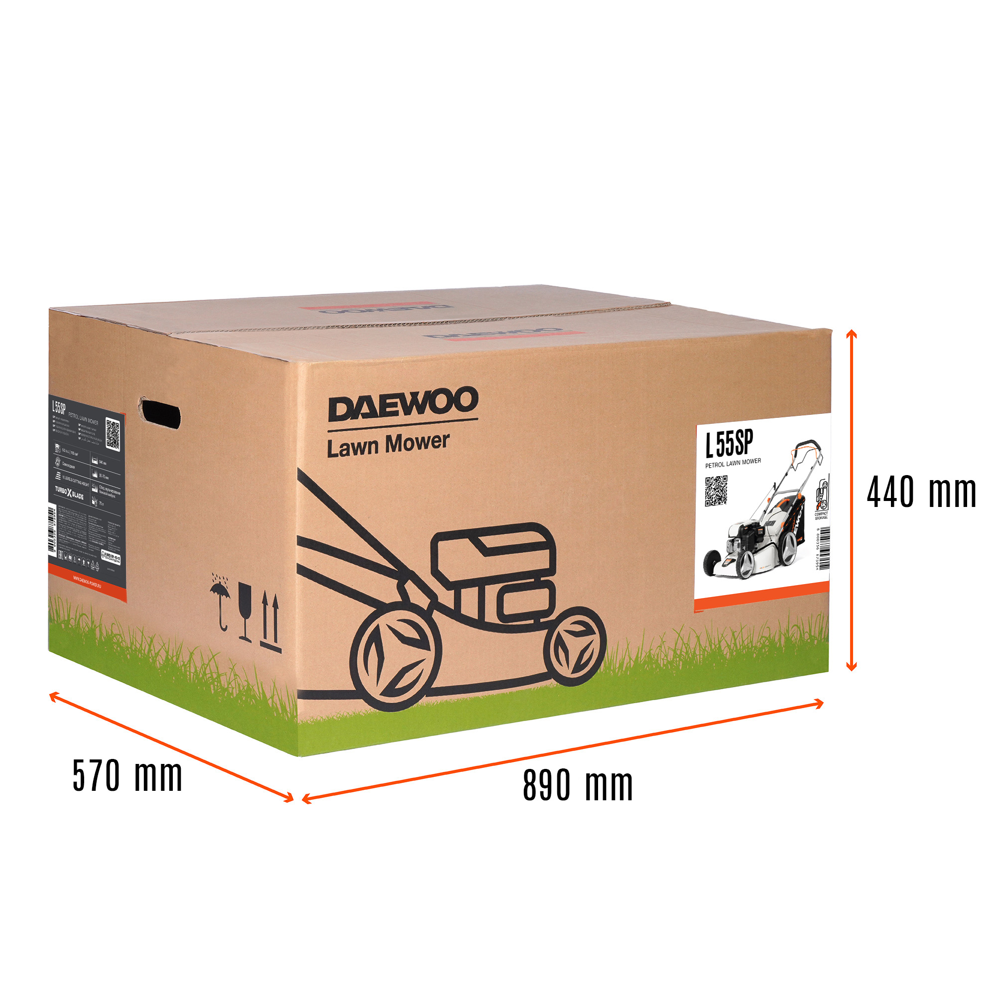 Газонокосилка бензиновая DAEWOO L 55SP