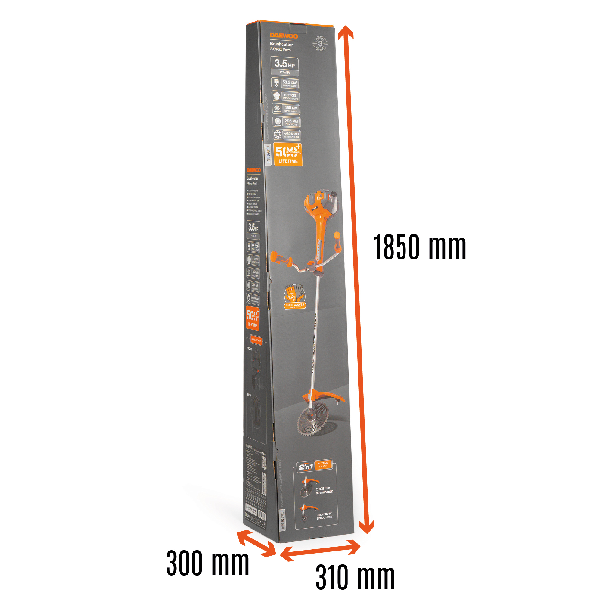 Коса бензиновая DAEWOO DABC 620 PRO