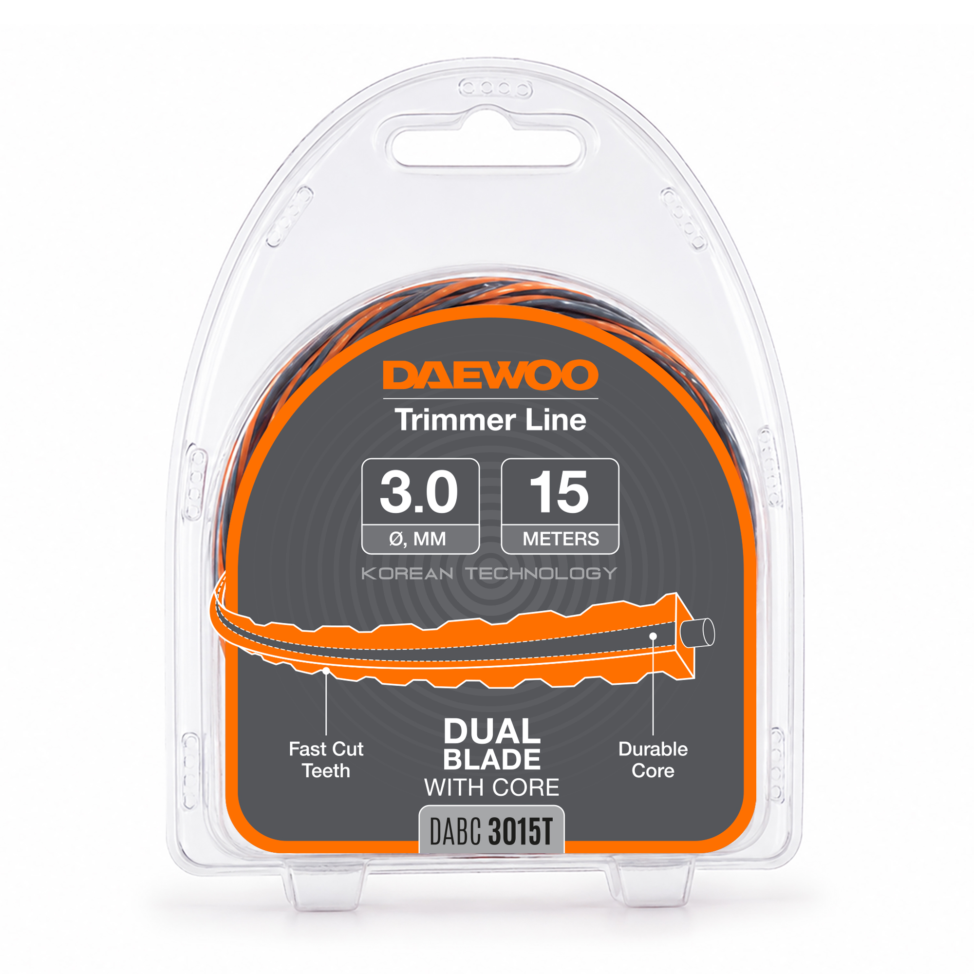 Леска для триммера DAEWOO DABC 3015T