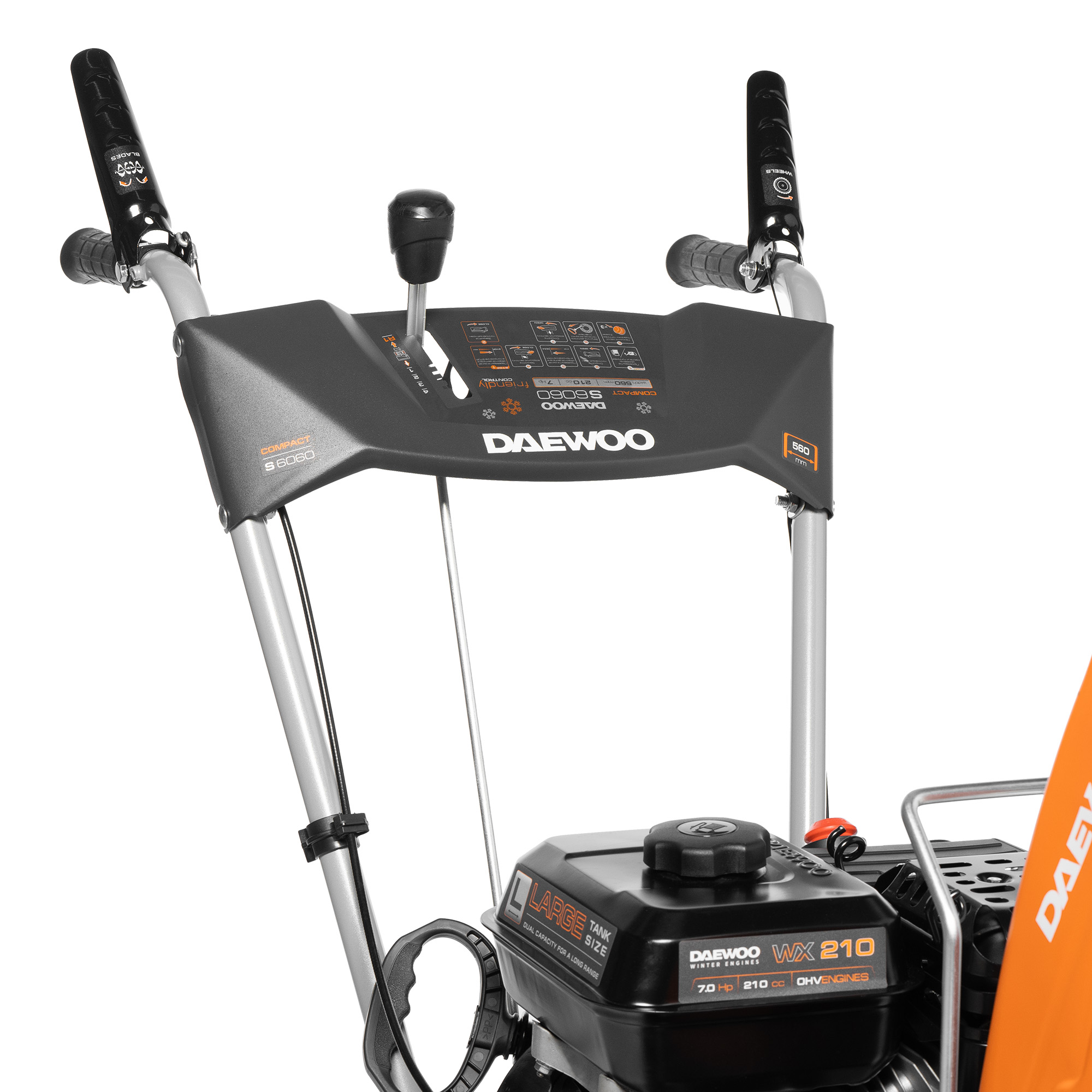 Снегоуборщик бензиновый DAEWOO S 6060 (шипы)