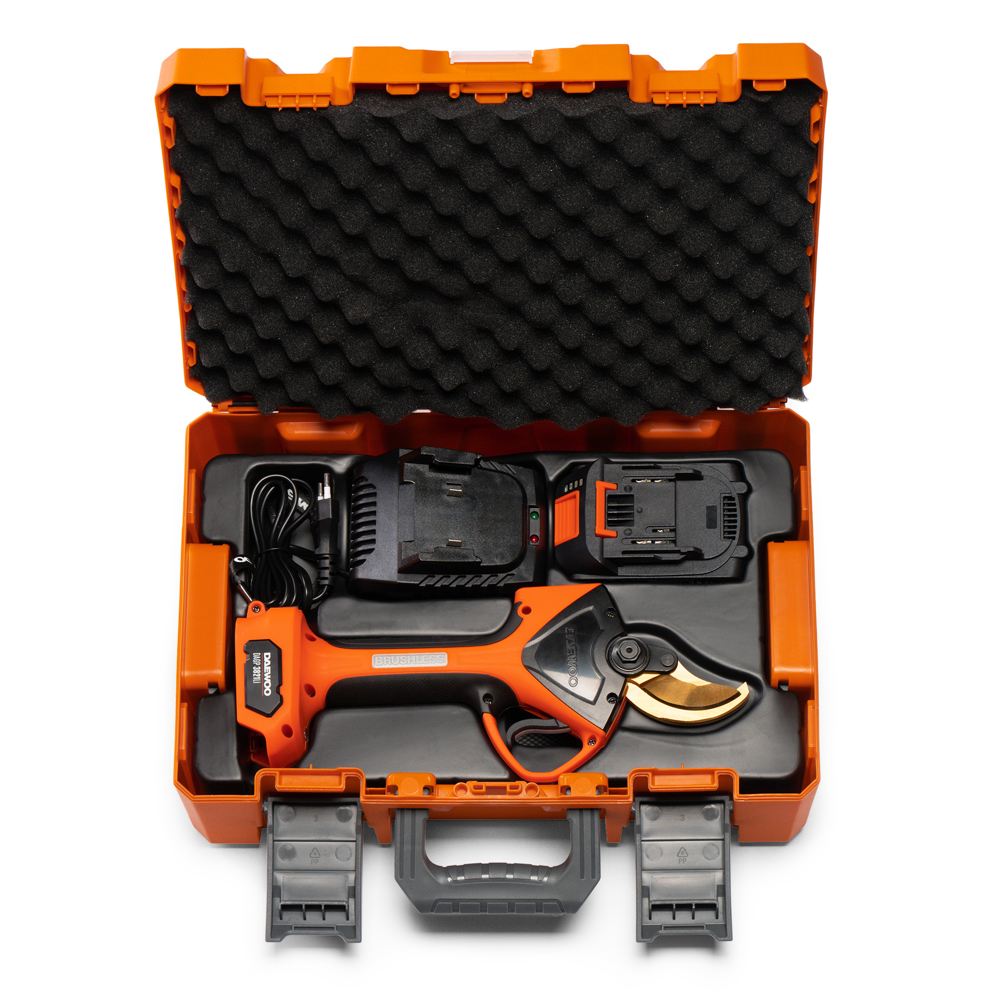 Секатор аккумуляторный DAEWOO DAGP 3821Li SET