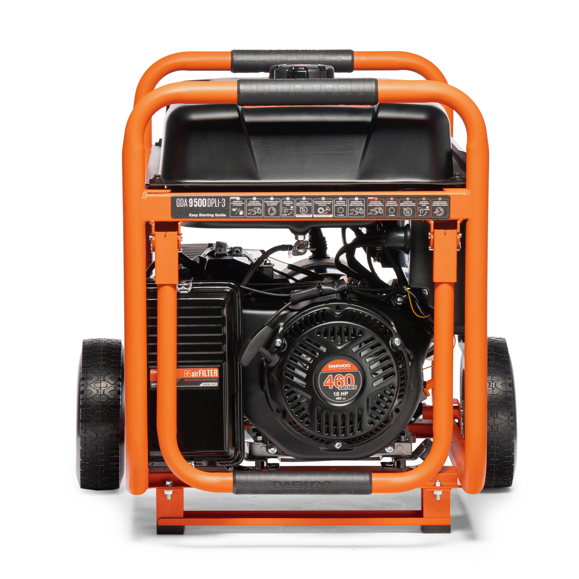 Бензиновый генератор DAEWOO GDA 9500DPLi-3