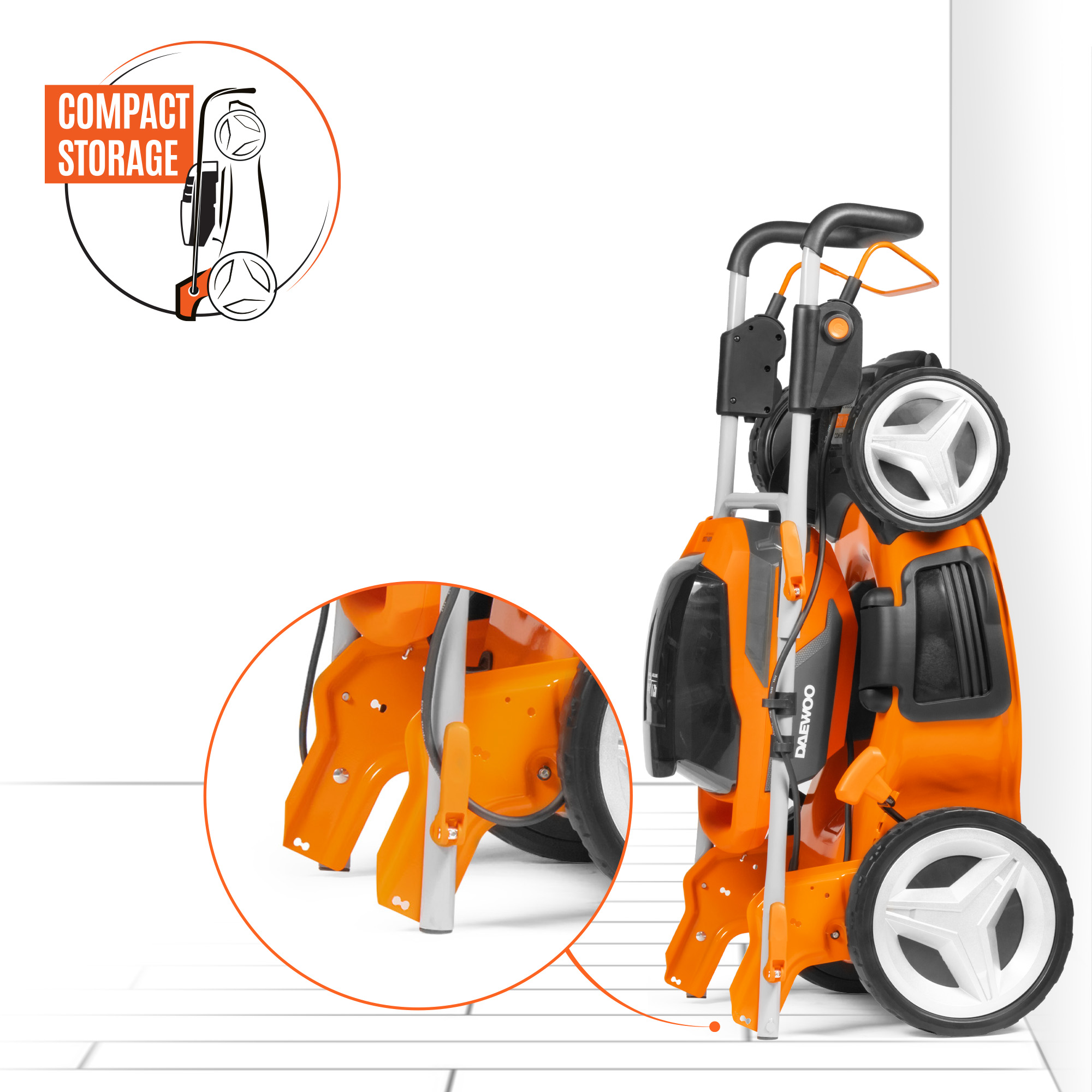 Газонокосилка аккумуляторная DAEWOO DLM 5042Li SET