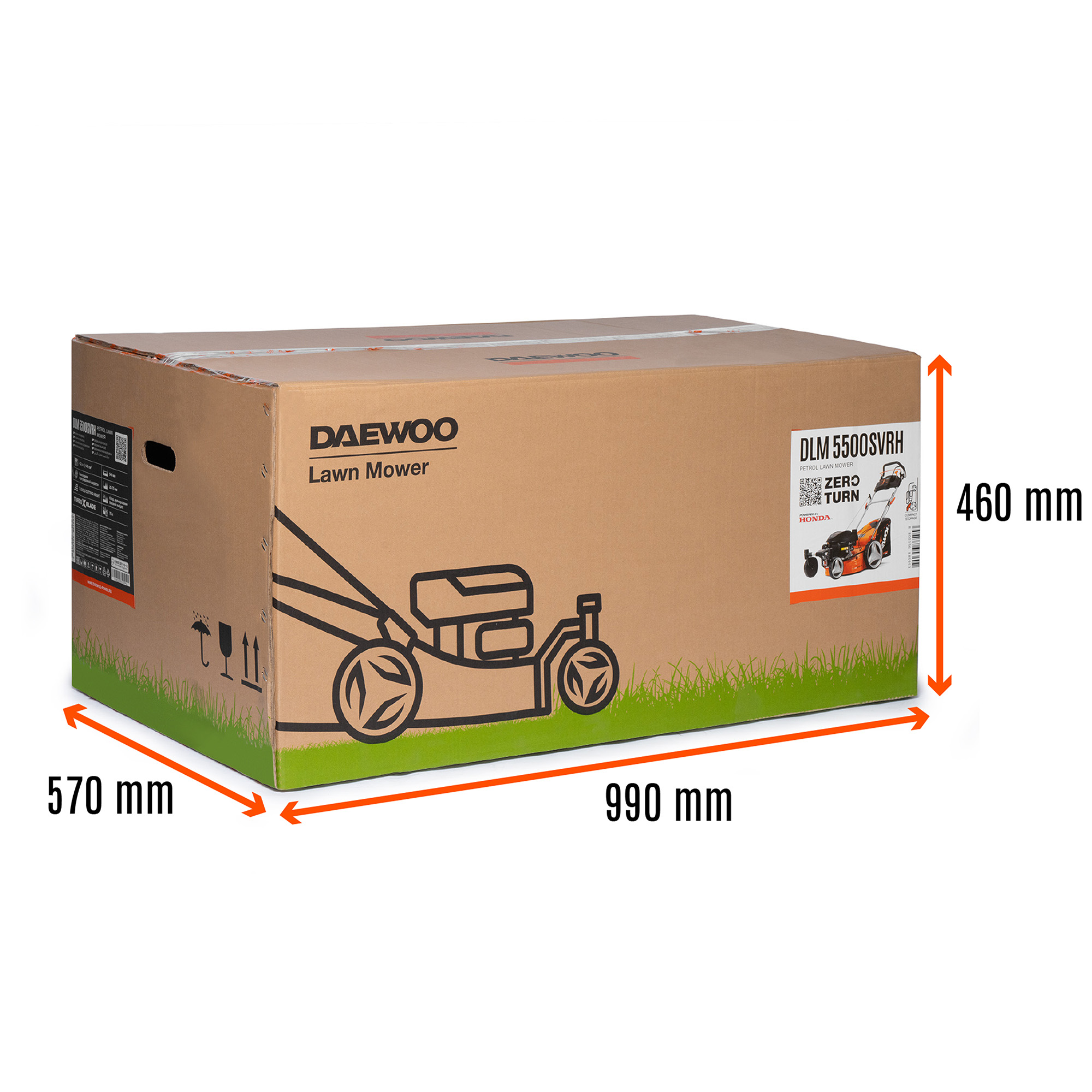 Газонокосилка бензиновая DAEWOO DLM 5500SVRH