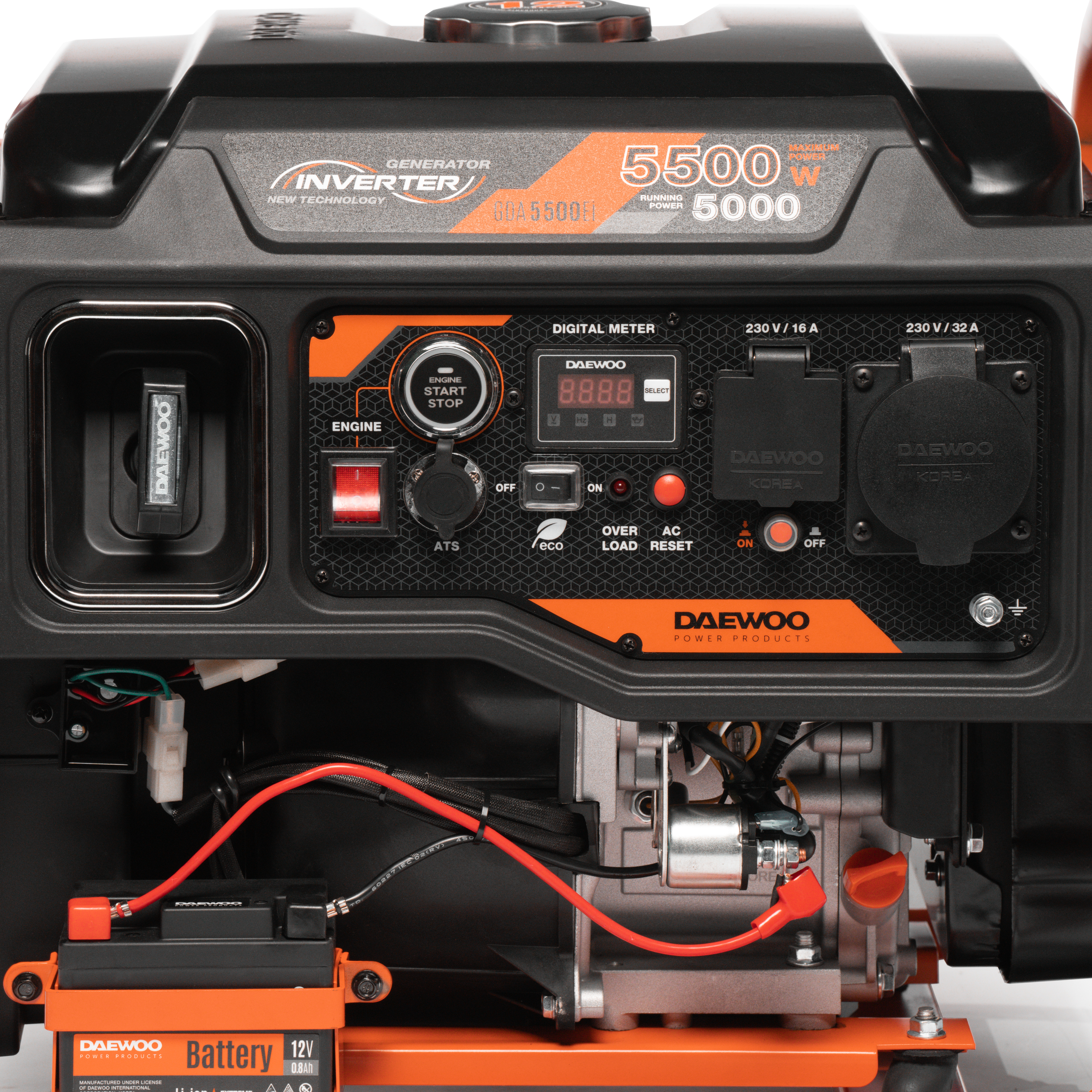 Инверторный бензиновый генератор DAEWOO GDA 5500Ei