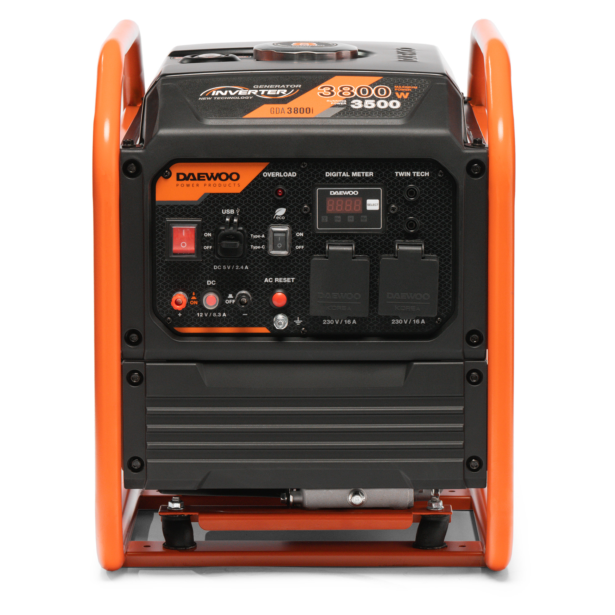 Инверторный бензиновый генератор DAEWOO GDA 3800i