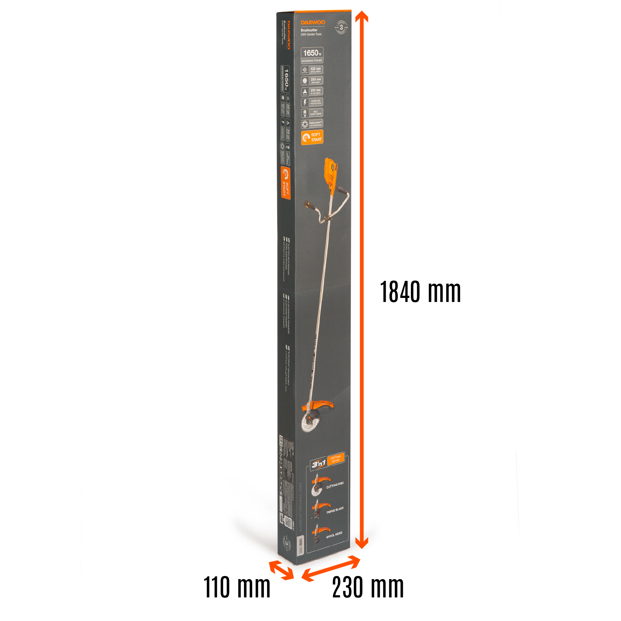 Коса электрическая DAEWOO DABC 1800E