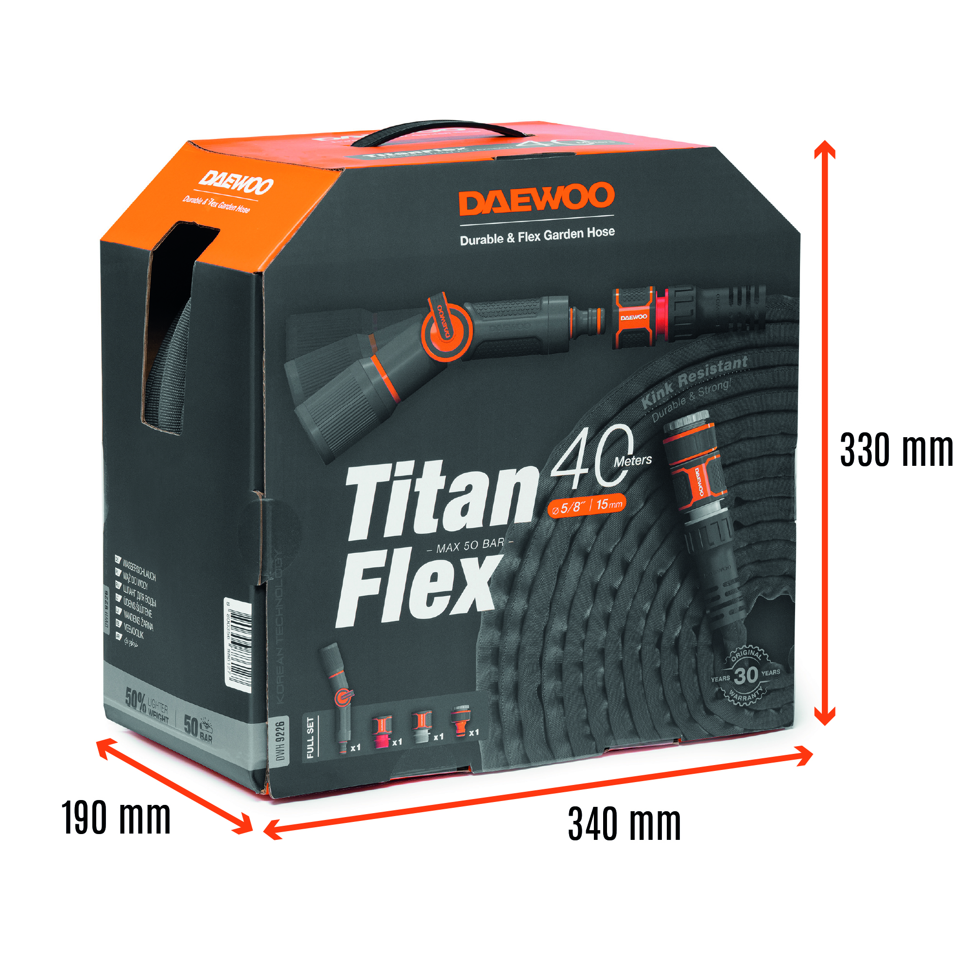 Шланг TitanFlex DAEWOO DWH 9226