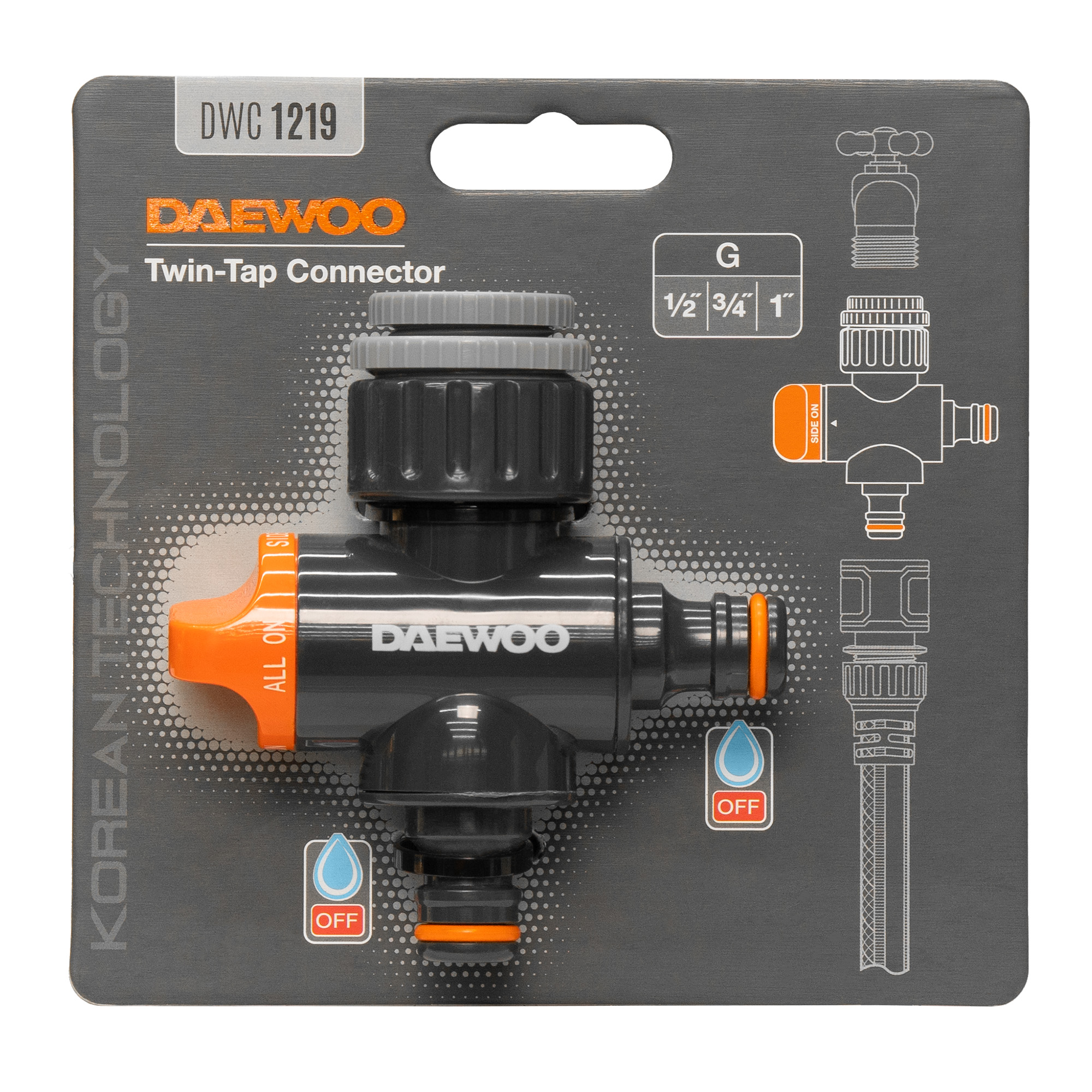 Адаптер двухканальный DAEWOO DWC 1219