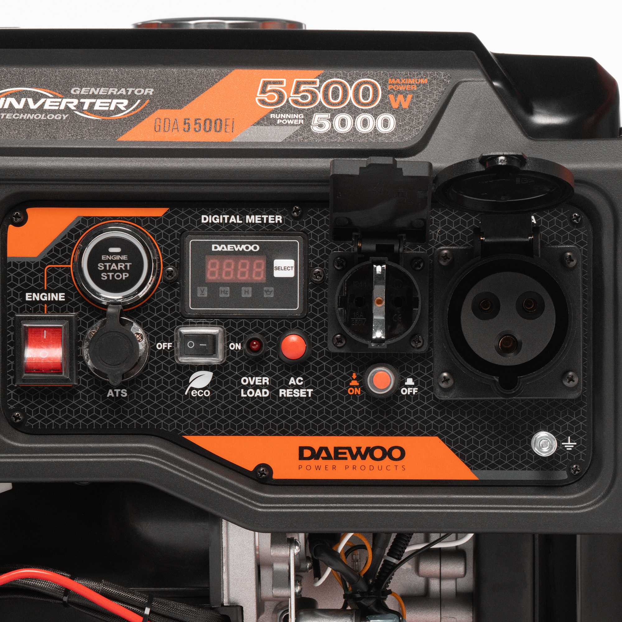 Инверторный бензиновый генератор DAEWOO GDA 5500Ei