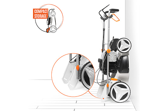 Газонокосилка бензиновая Daewoo L 55SPB (X blade)