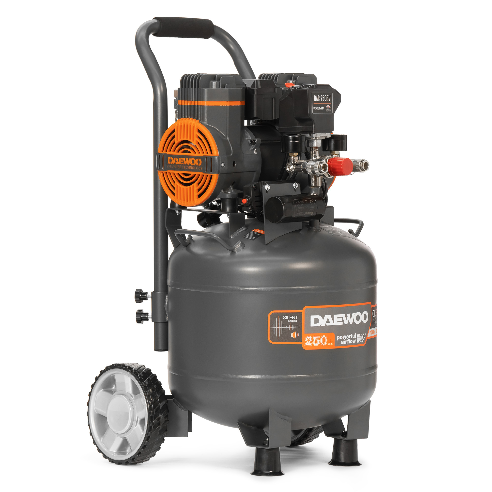 Компрессор безмасляный DAEWOO DAC 250SV