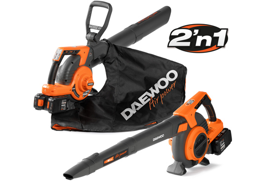 Воздуходувка-пылесос аккумуляторная DAEWOO DABL 9042Li SET