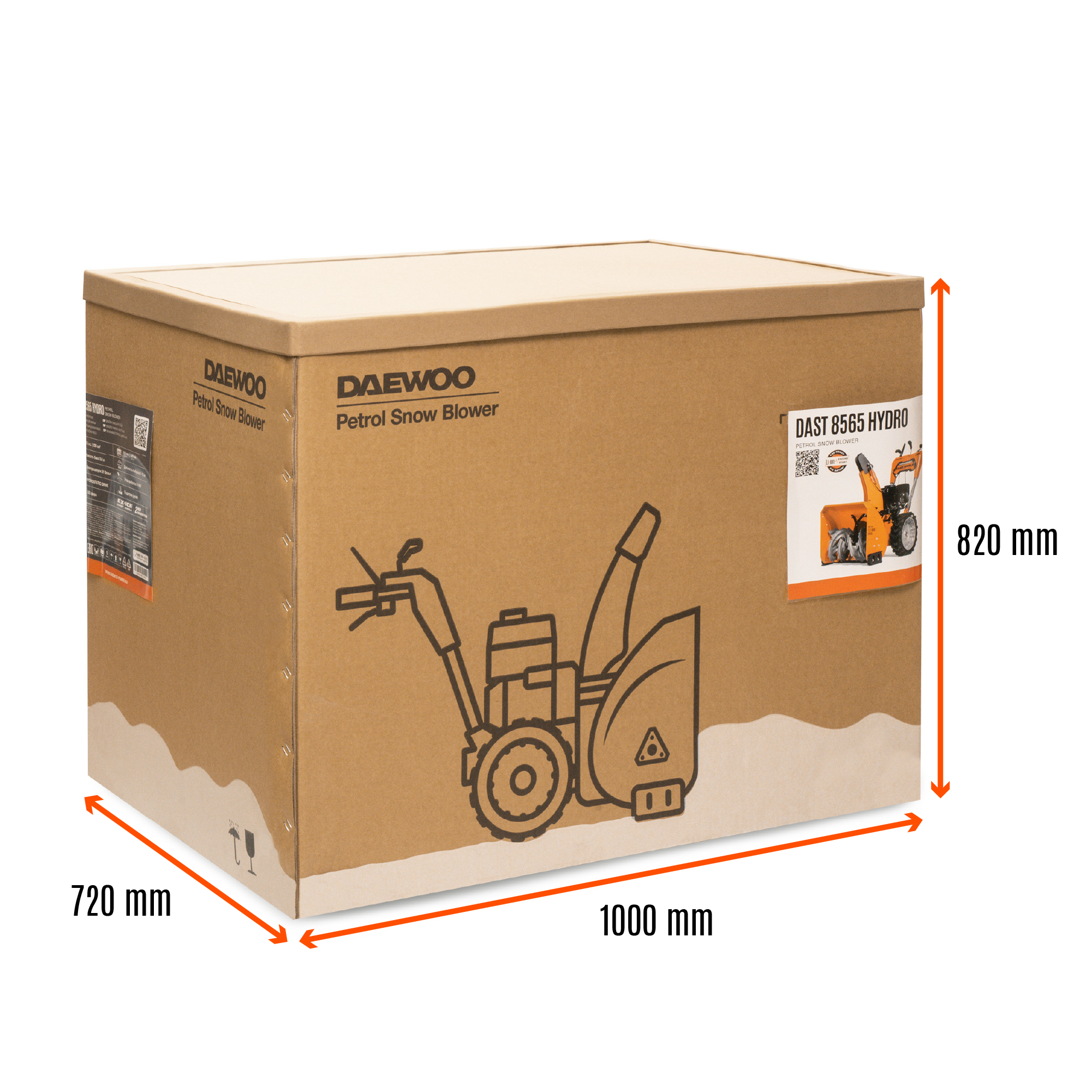 Снегоуборщик бензиновый DAEWOO DAST 8565 HYDRO