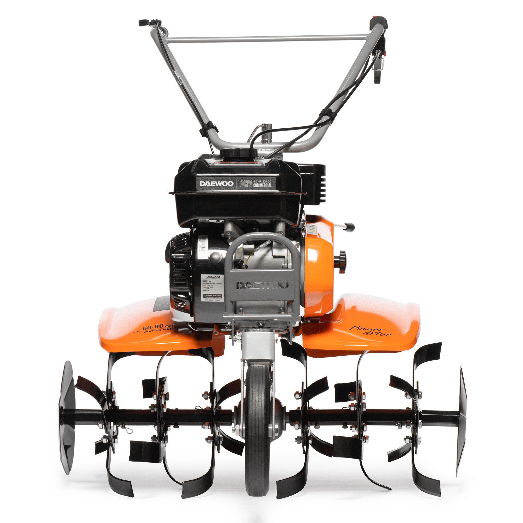 Культиватор бензиновый с колесами DAEWOO DAT 900R