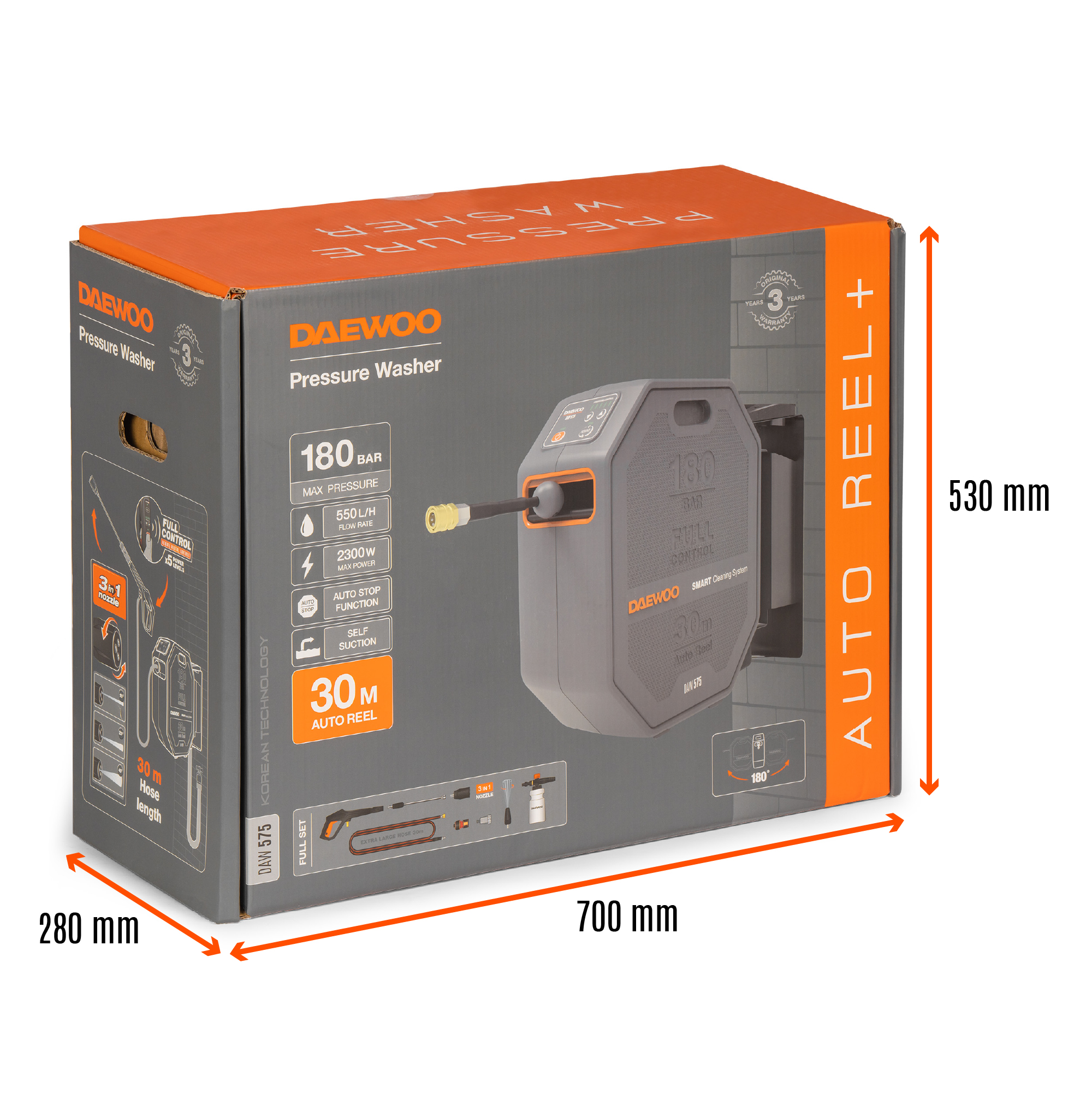 Мойка высокого давления DAEWOO DAW 575