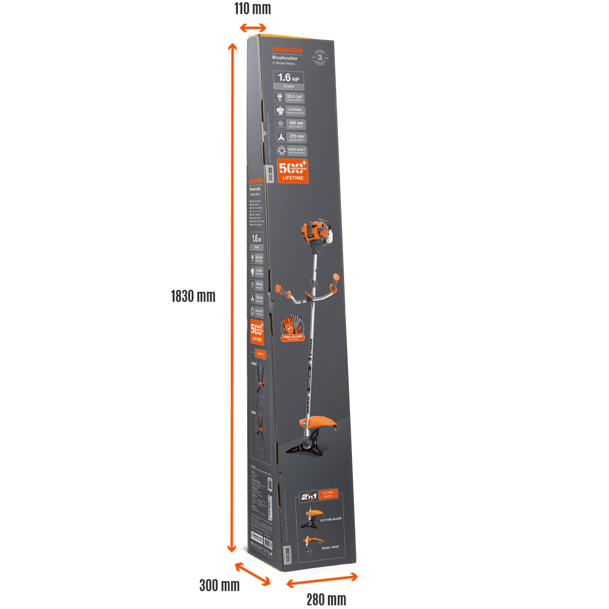Коса бензиновая DAEWOO DABC 350