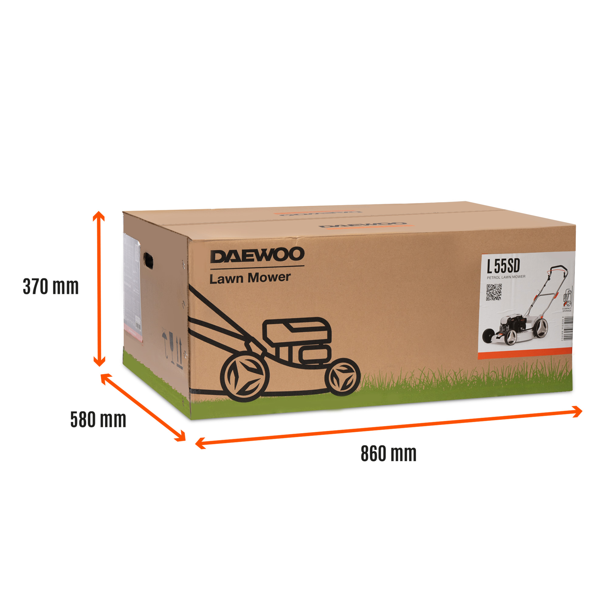 Газонокосилка бензиновая DAEWOO L 55SD