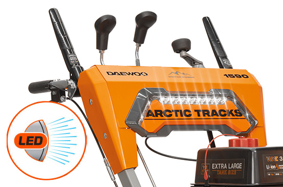 Снегоуборщик бензиновый DAEWOO DAST 1590 (LCT)