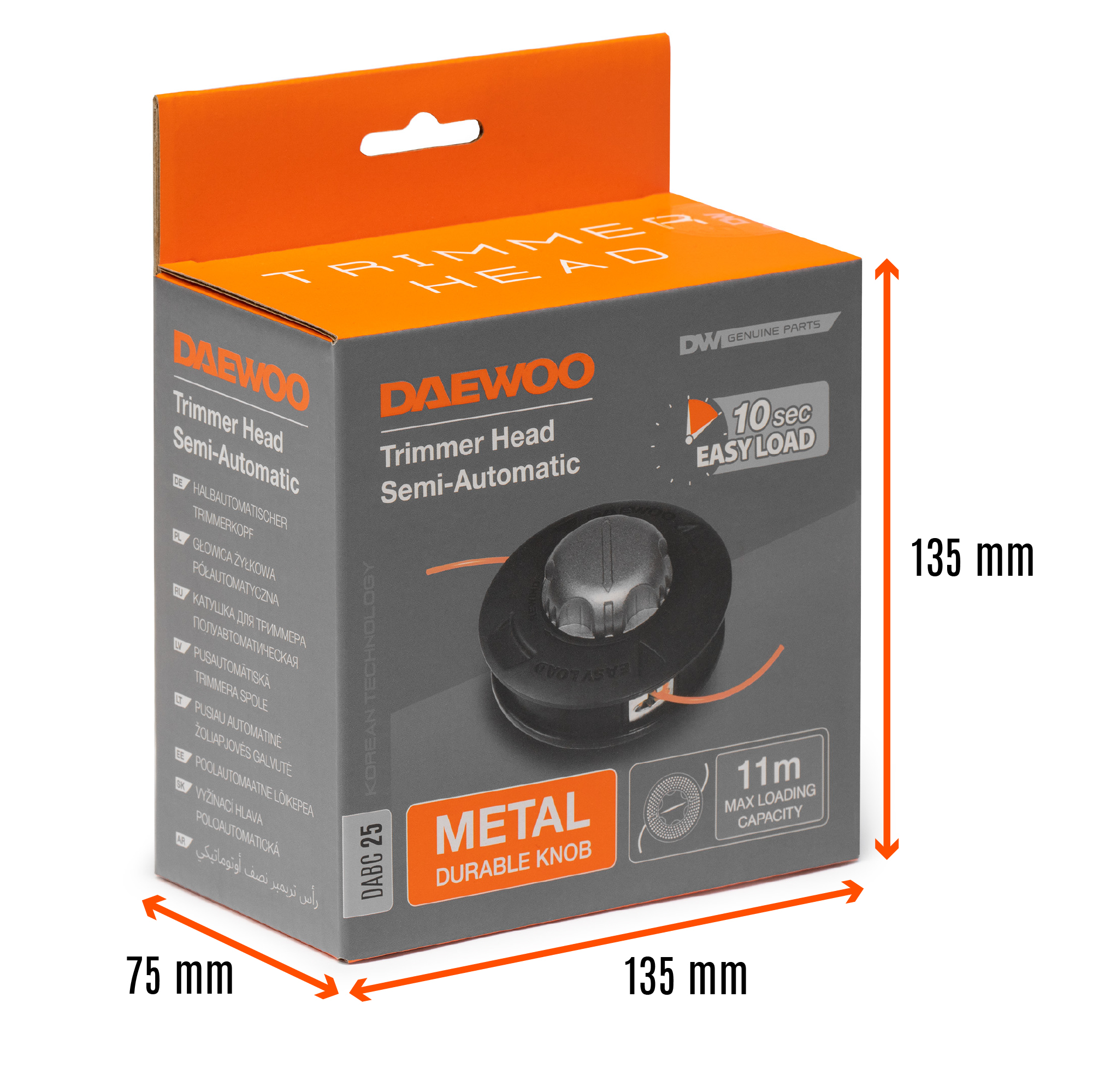 Катушка для мотокосы DAEWOO DABC 25