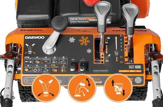 Снегоуборщик бензиновый DAEWOO DAST 1080 HYDRO EFI